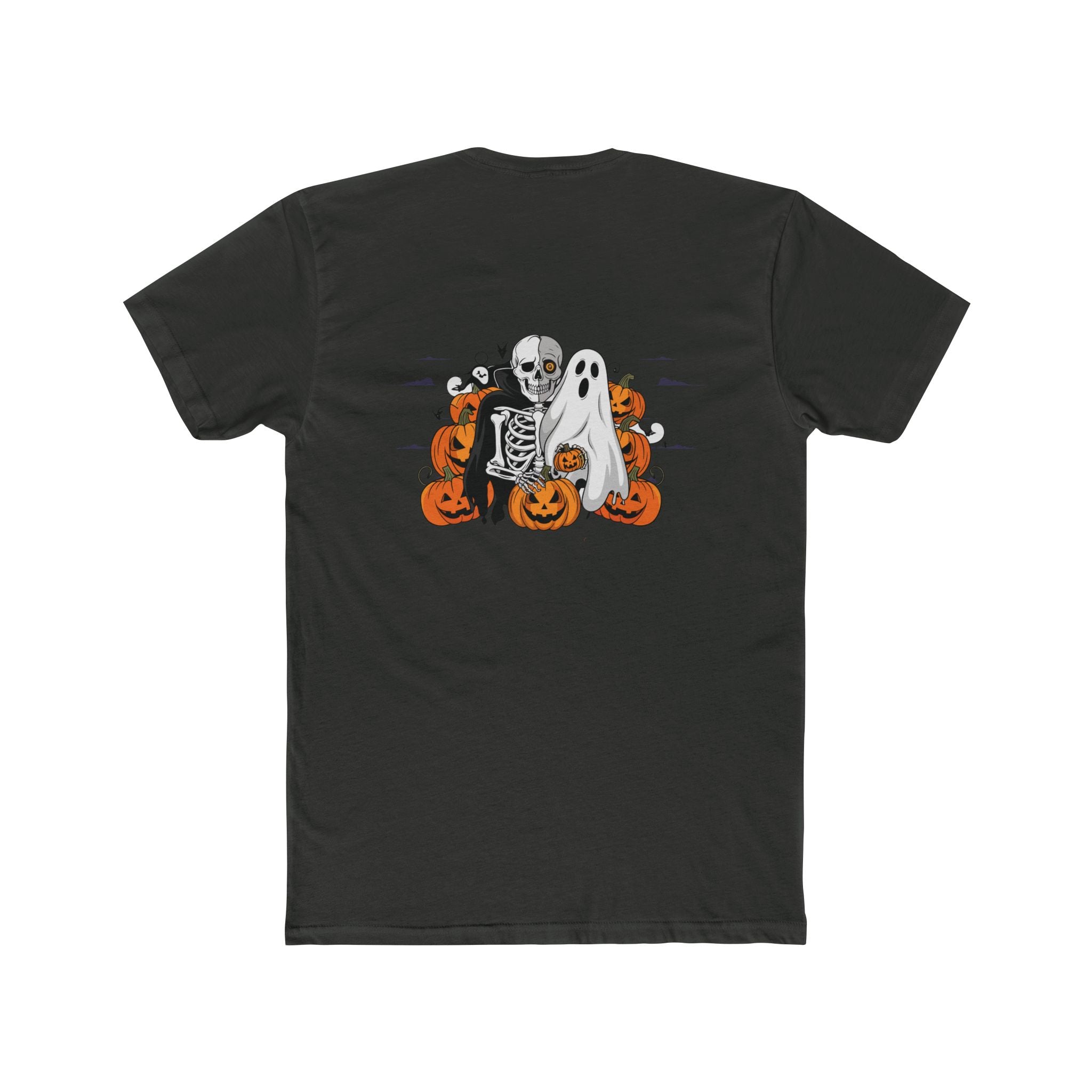 Halloween with Bats | Unisex Cotton Crew Tee