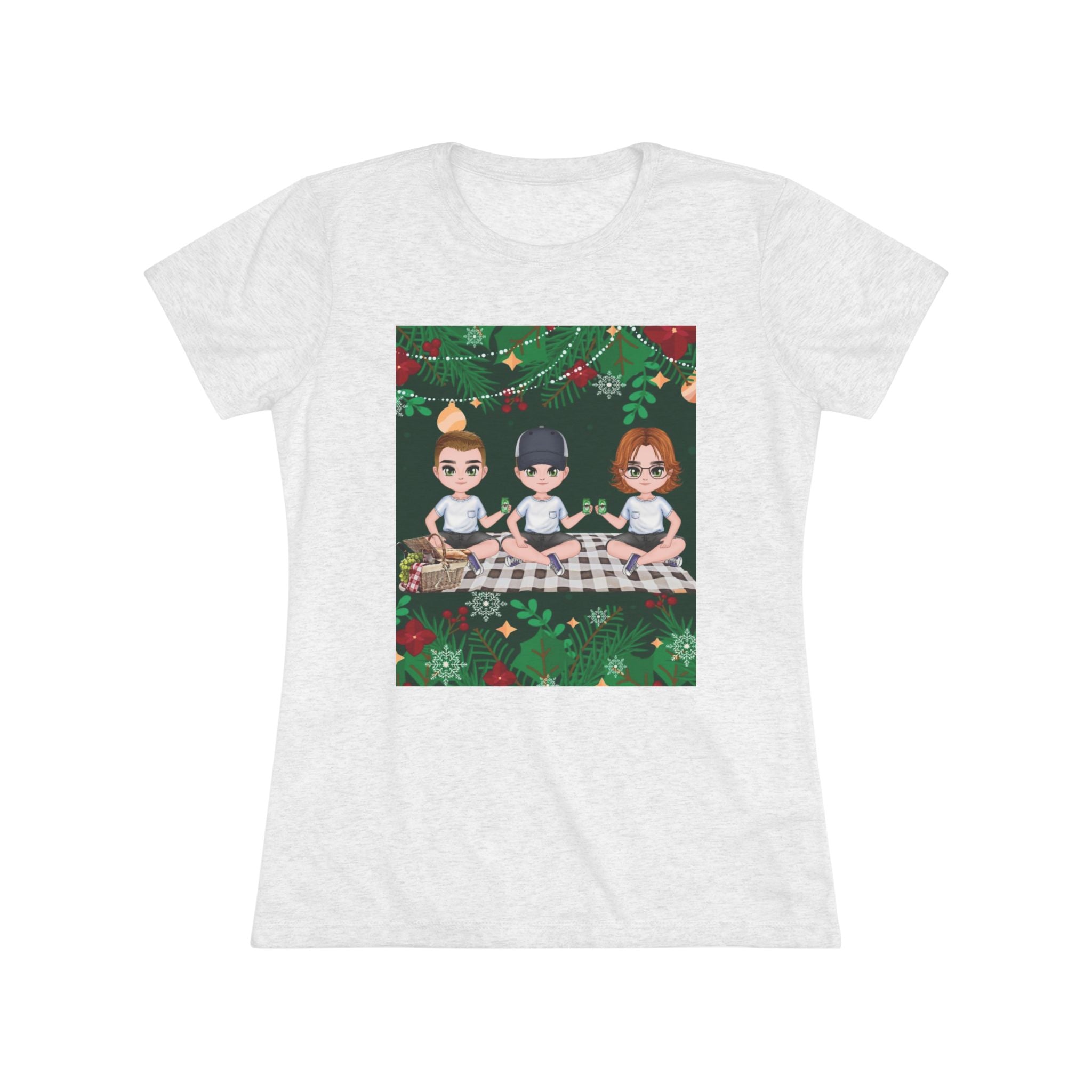HAPPY CHRISTMAS DAY Women's Triblend Tee