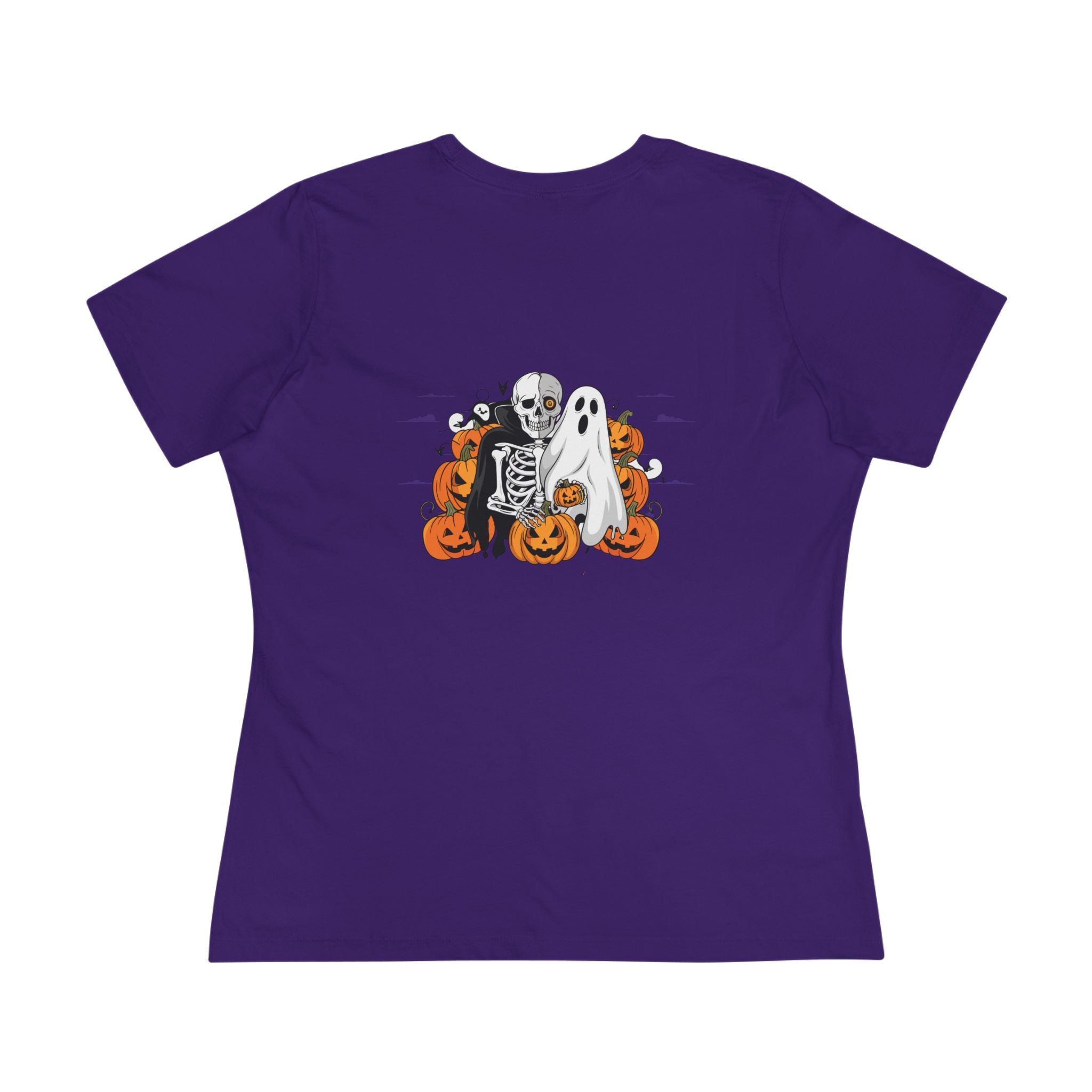 Halloween with Bats | Women's Cotton Tee