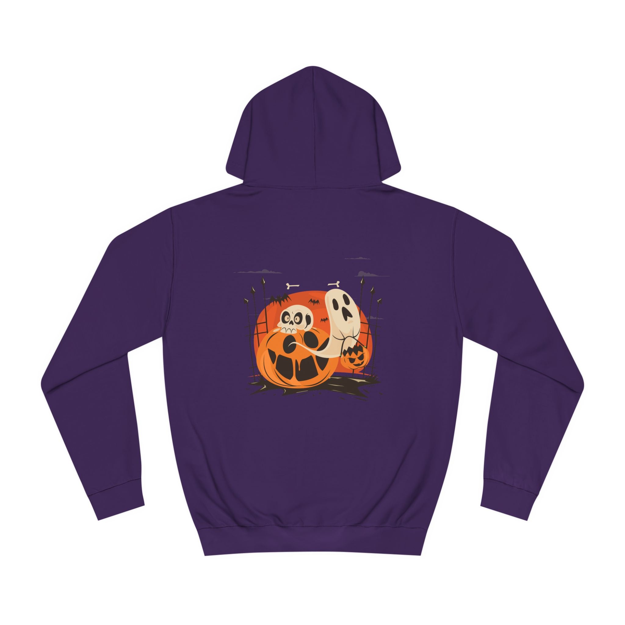 Halloween with Pumpkins | Unisex College Hoodie