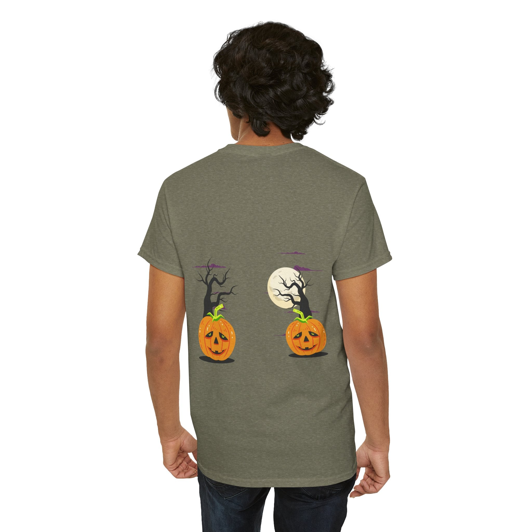Halloween is Better with Cats | Unisex Heavy Cotton Tee