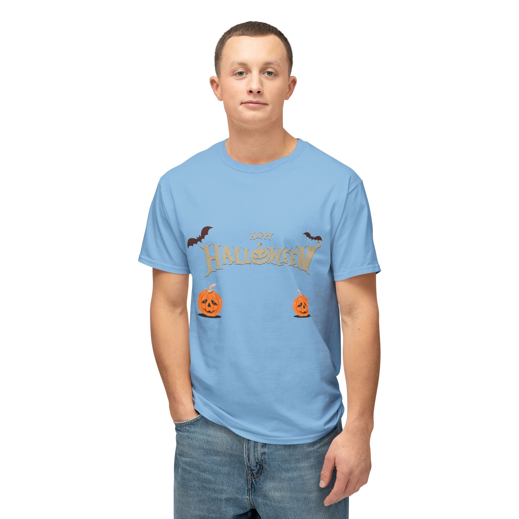 Halloween with Pumpkins | Unisex HD Cotton™ T-shirt