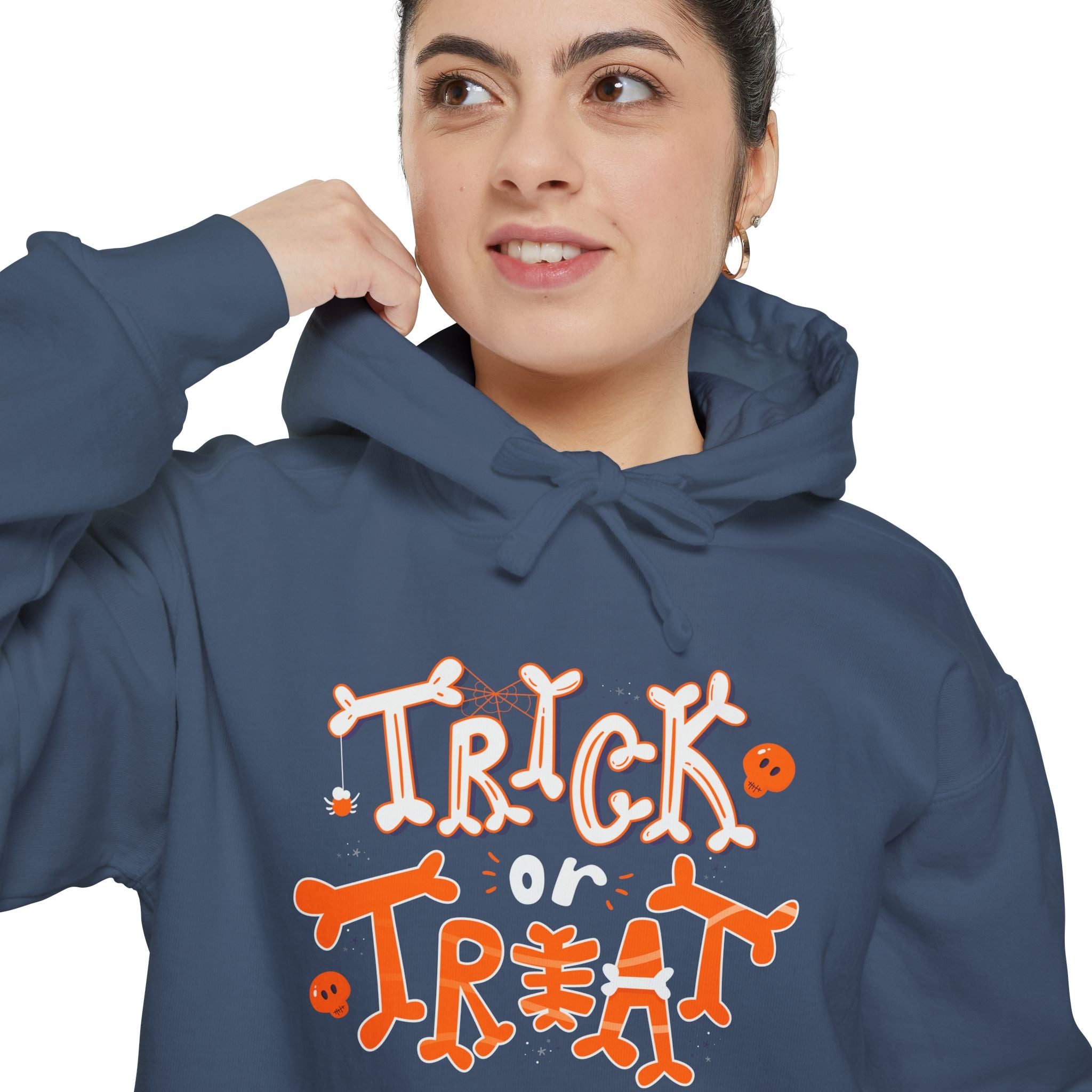 Halloween Trick or Treat | Unisex Garment-Dyed Hoodie