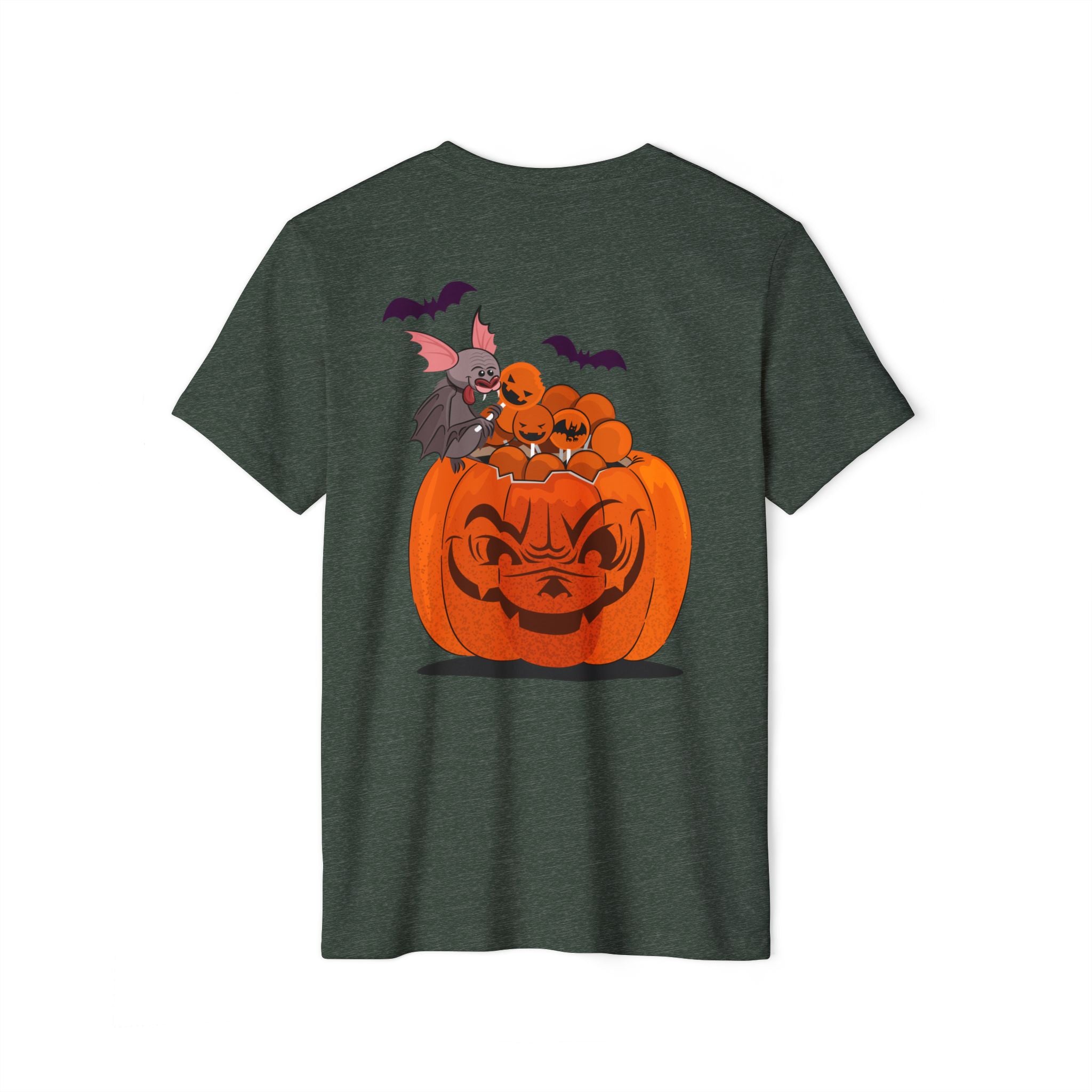 Halloween Trick or Treat | Unisex Recycled Organic T-Shirt