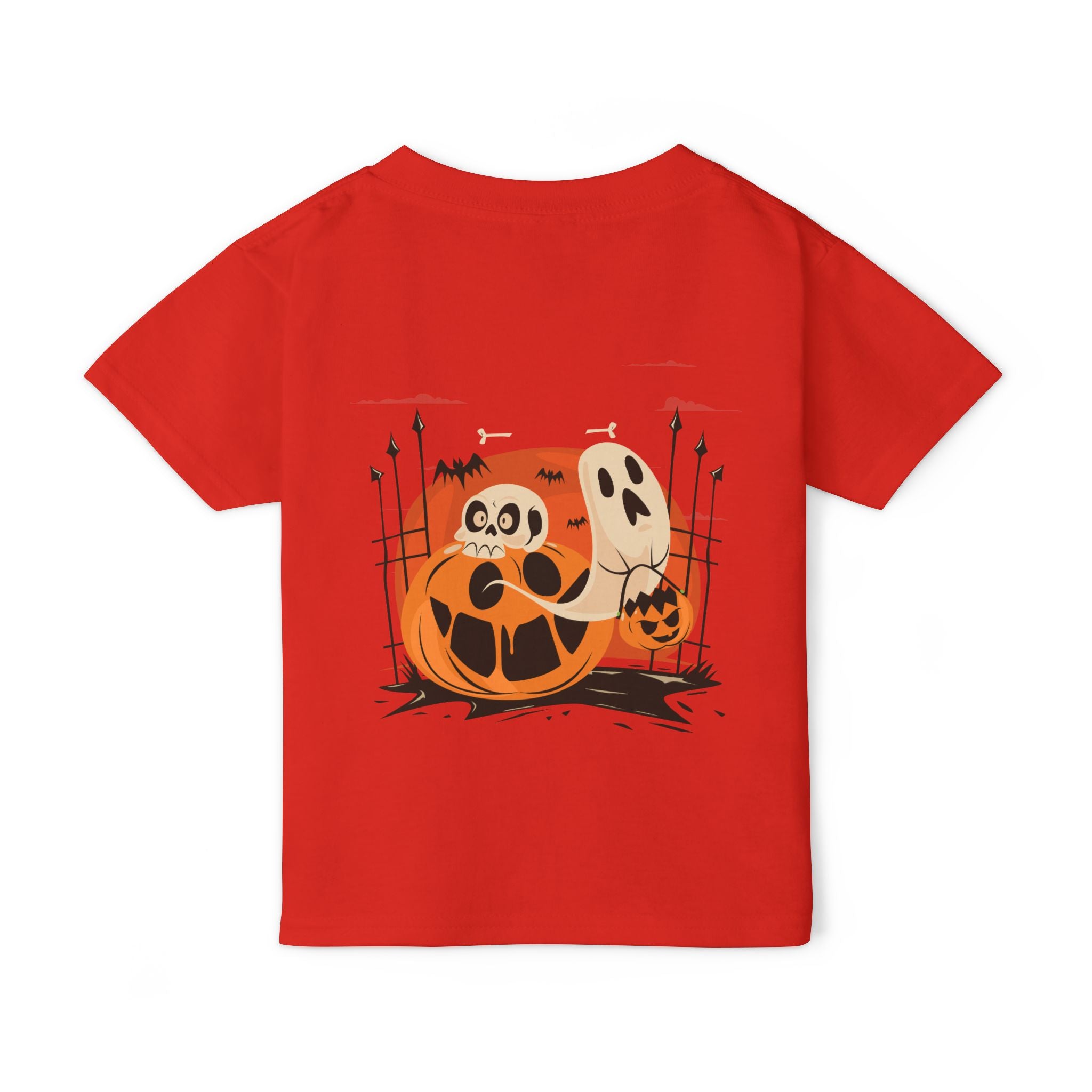 Halloween with Pumpkins | Heavy Cotton Toddler T-shirt