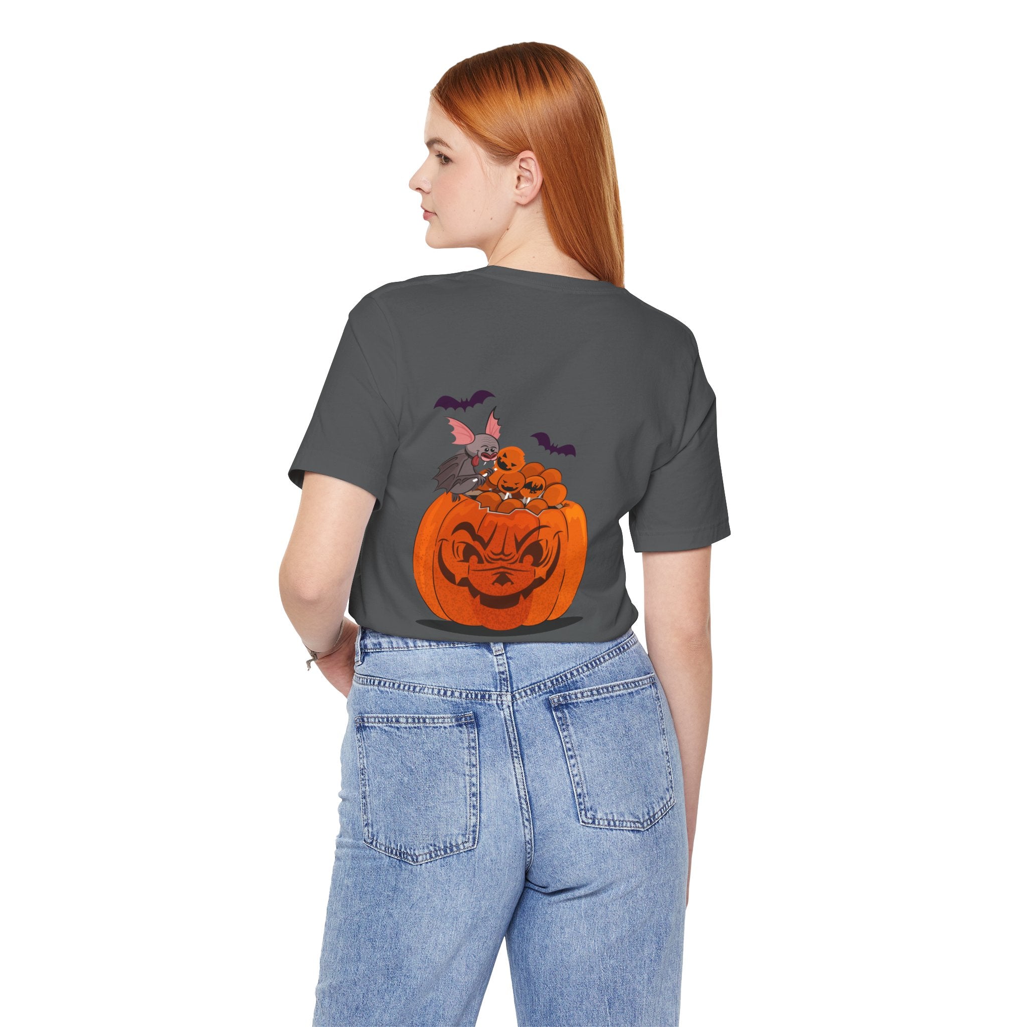 Halloween Trick or Treat  | Unisex Jersey Short Sleeve Tee