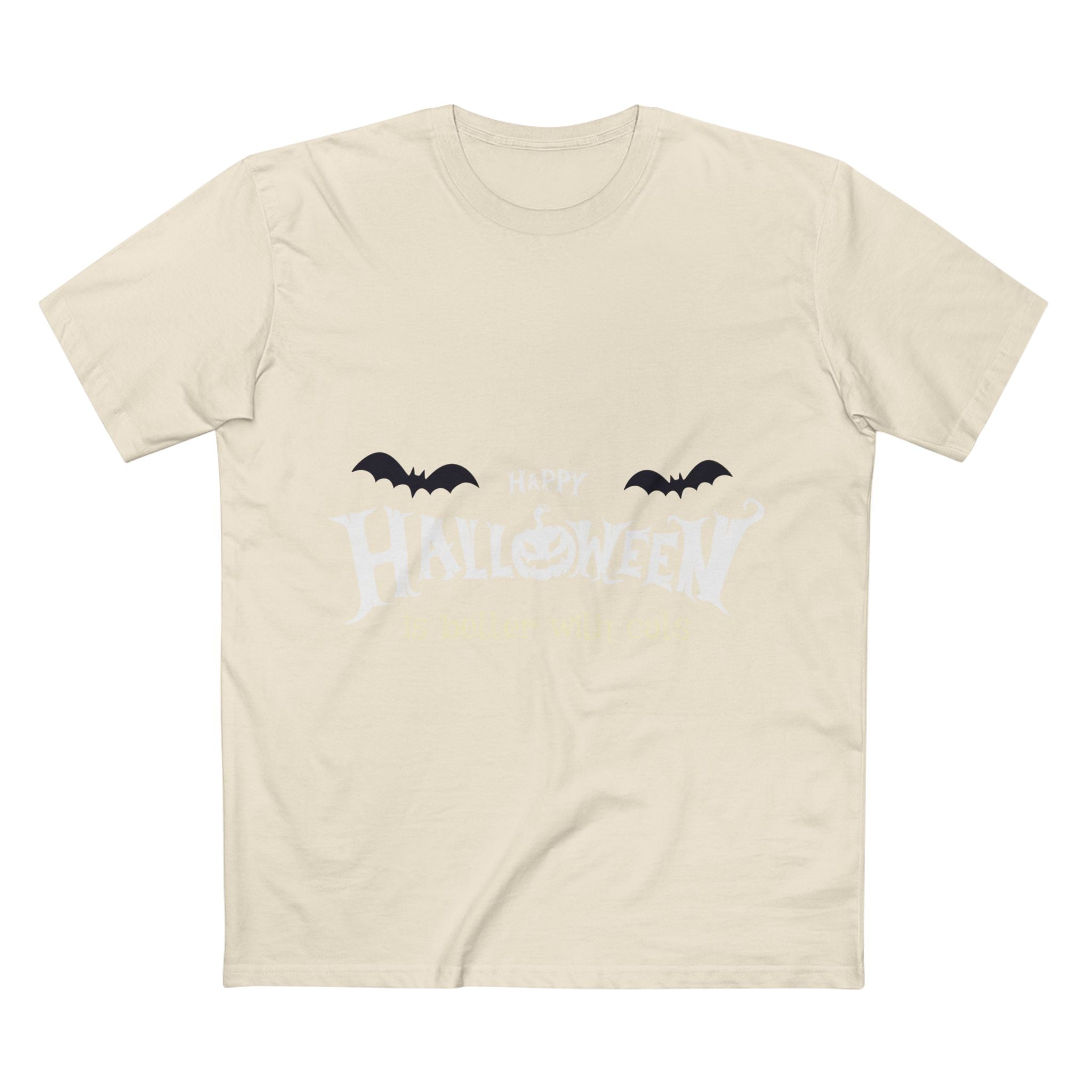 Halloween with Witch's Cats | Men's Staple Tee