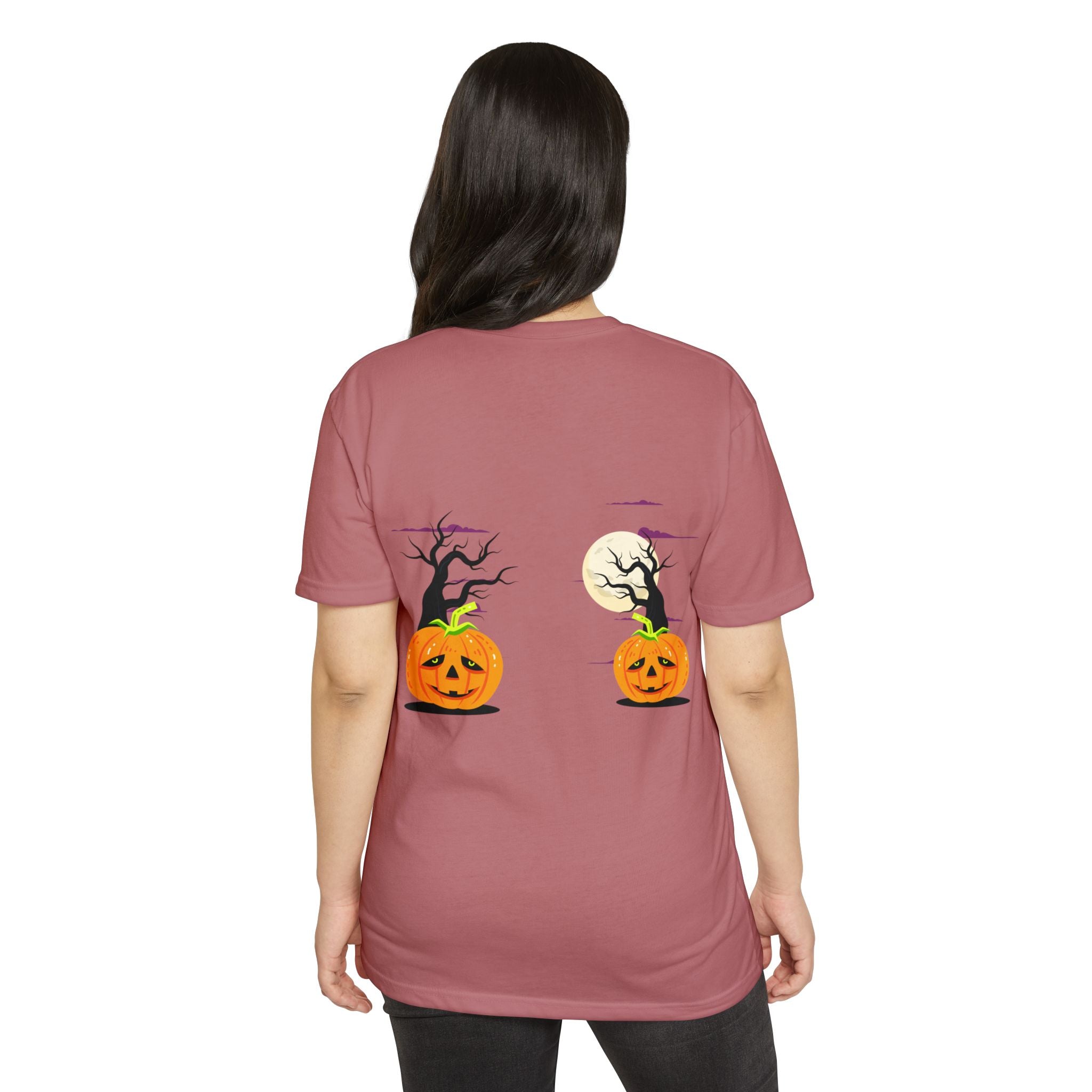 Halloween is Better with Cats | Unisex CVC Jersey T-shirt