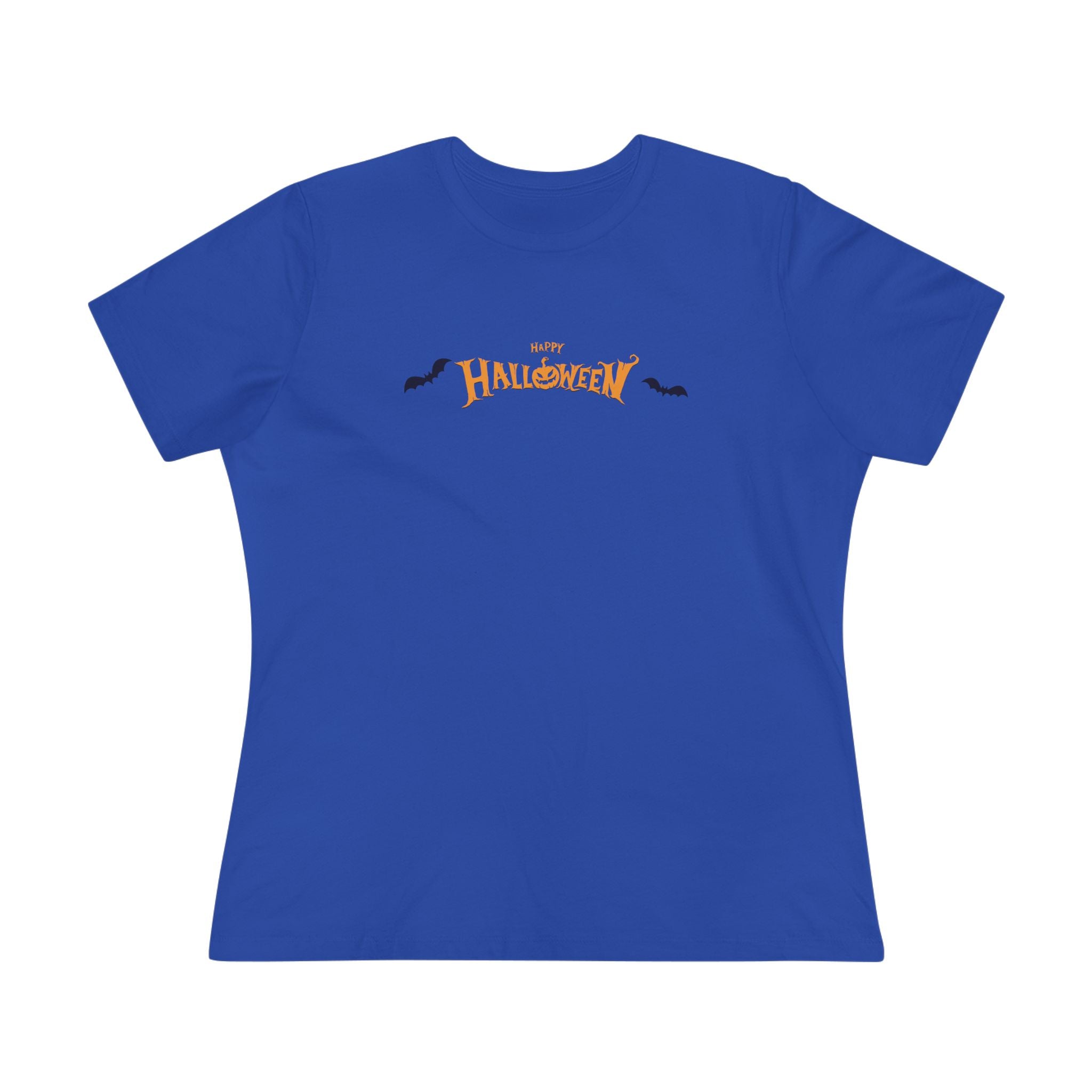 Halloween with Bats | Women's Cotton Tee