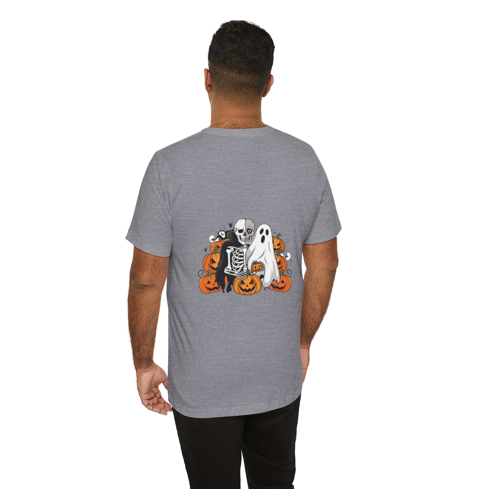 Halloween with Bats | Unisex Jersey Short Sleeve Tee