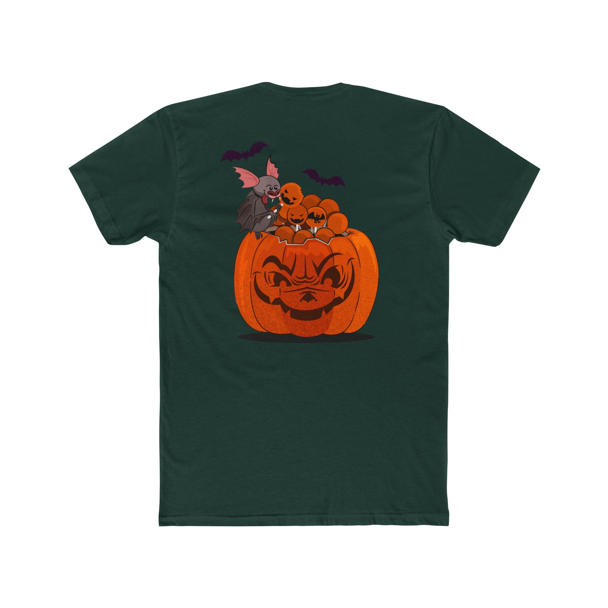 Halloween Trick or Treat | Unisex Cotton Crew Tee