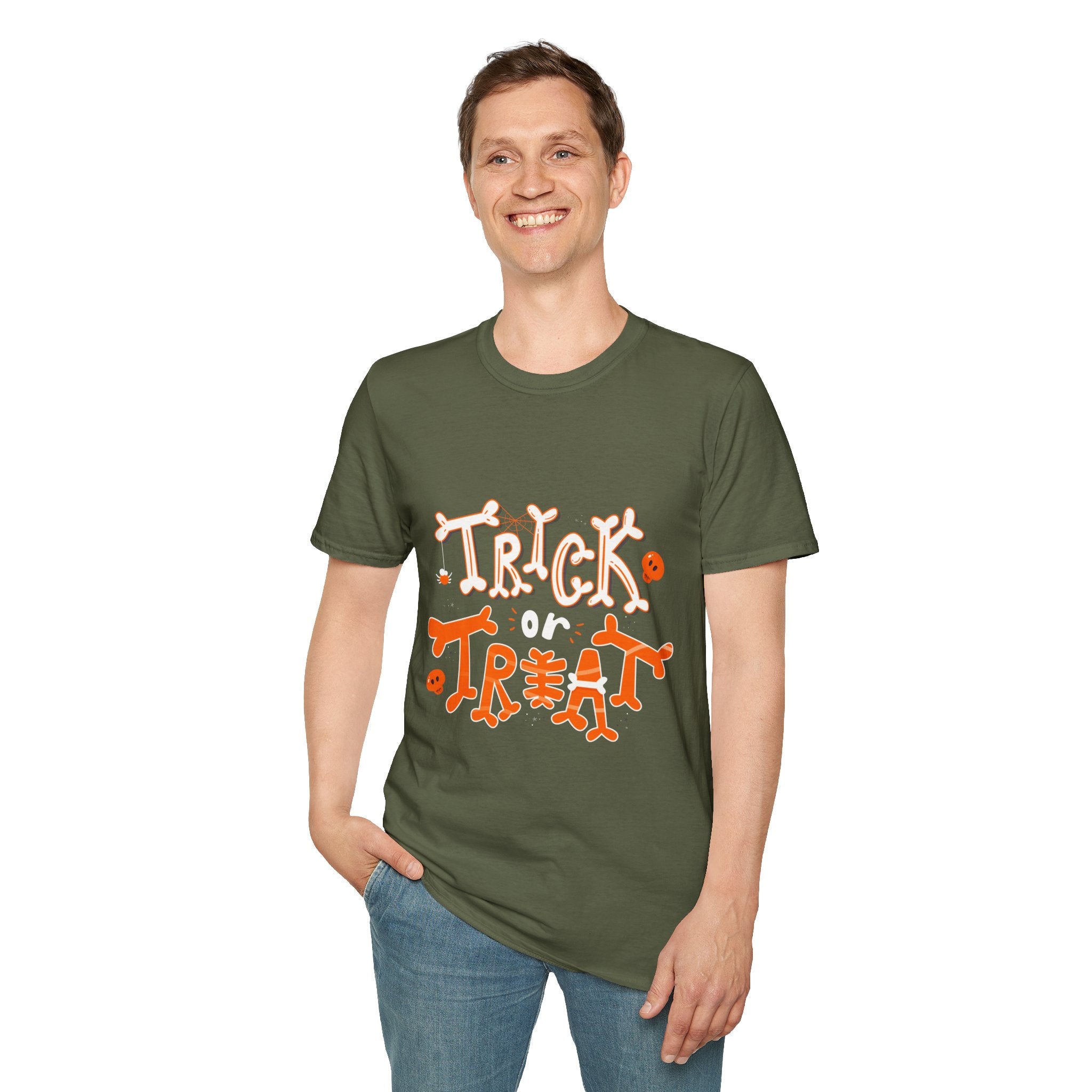 Halloween Trick or Treat  | Unisex Softstyle T-Shirt