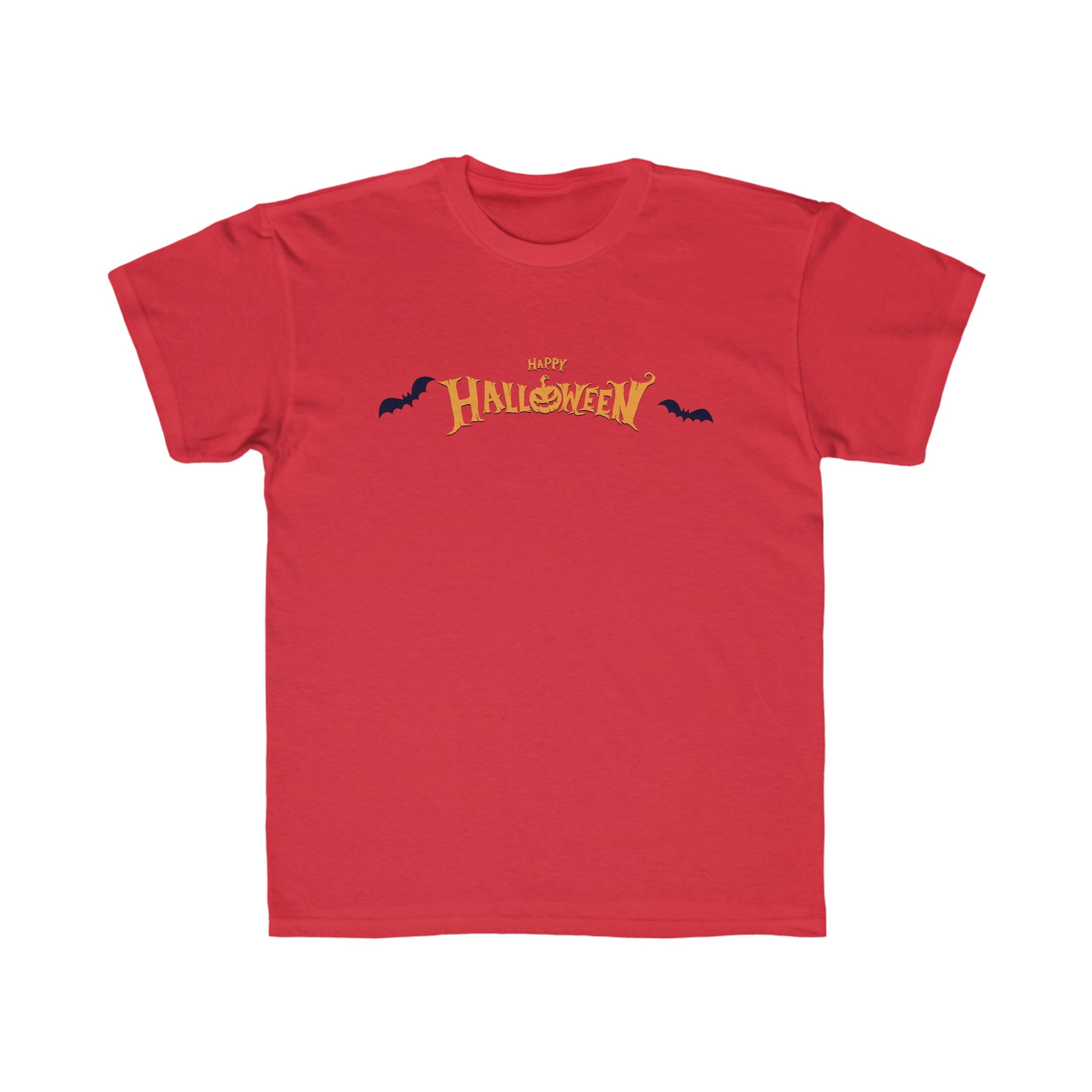 Halloween with Bats | Kids Regular Fit Tee