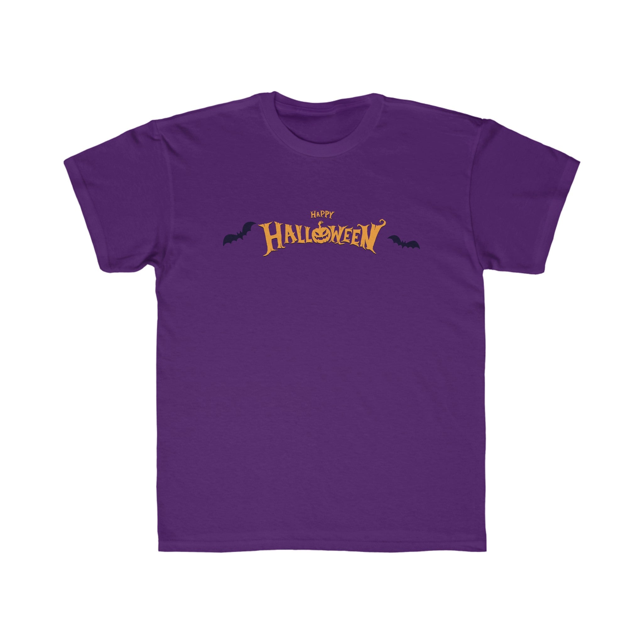 Halloween with Bats | Kids Regular Fit Tee
