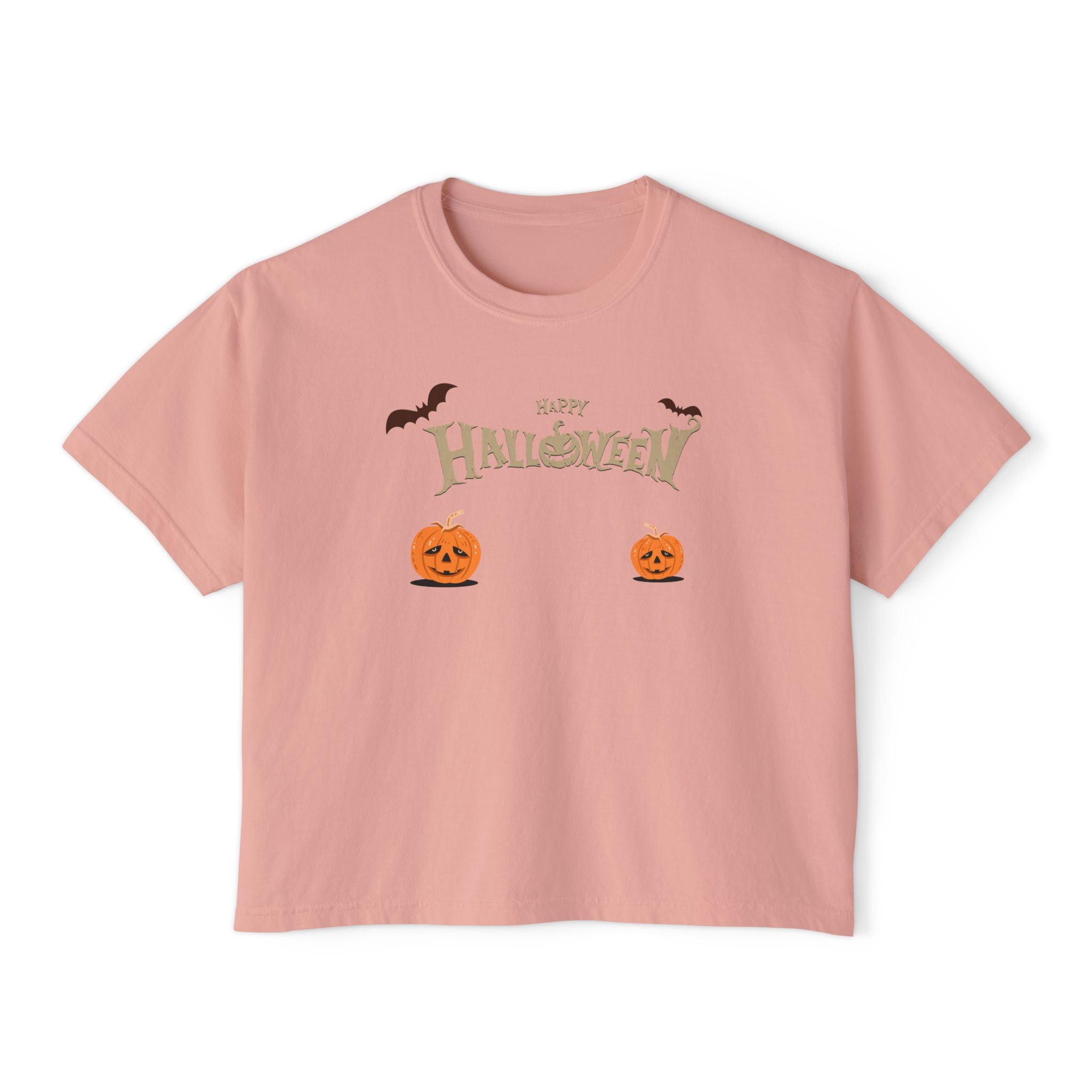 Halloween with Pumpkins | Women's Boxy Tee