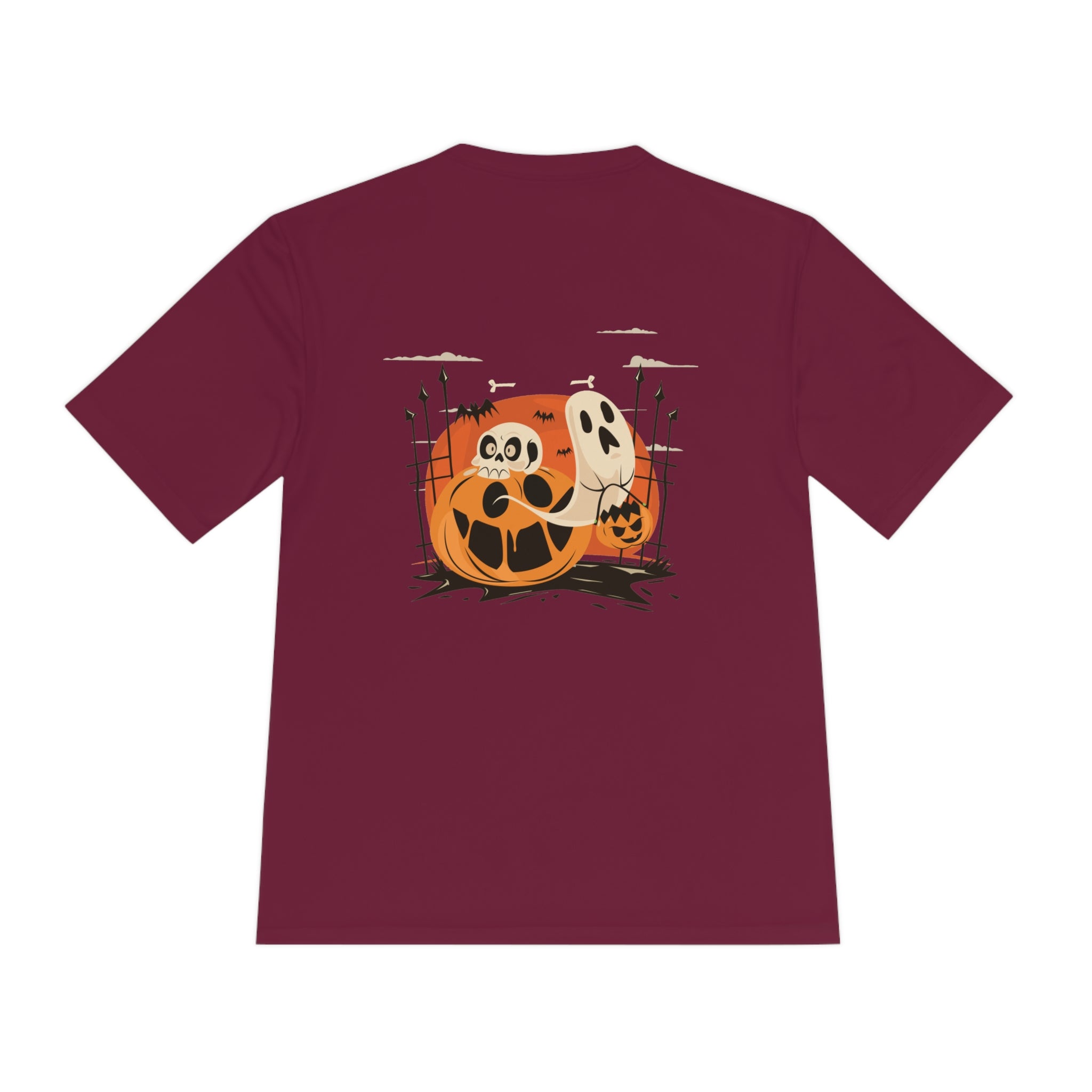 Halloween with Pumpkins | Unisex Moisture Wicking Tee