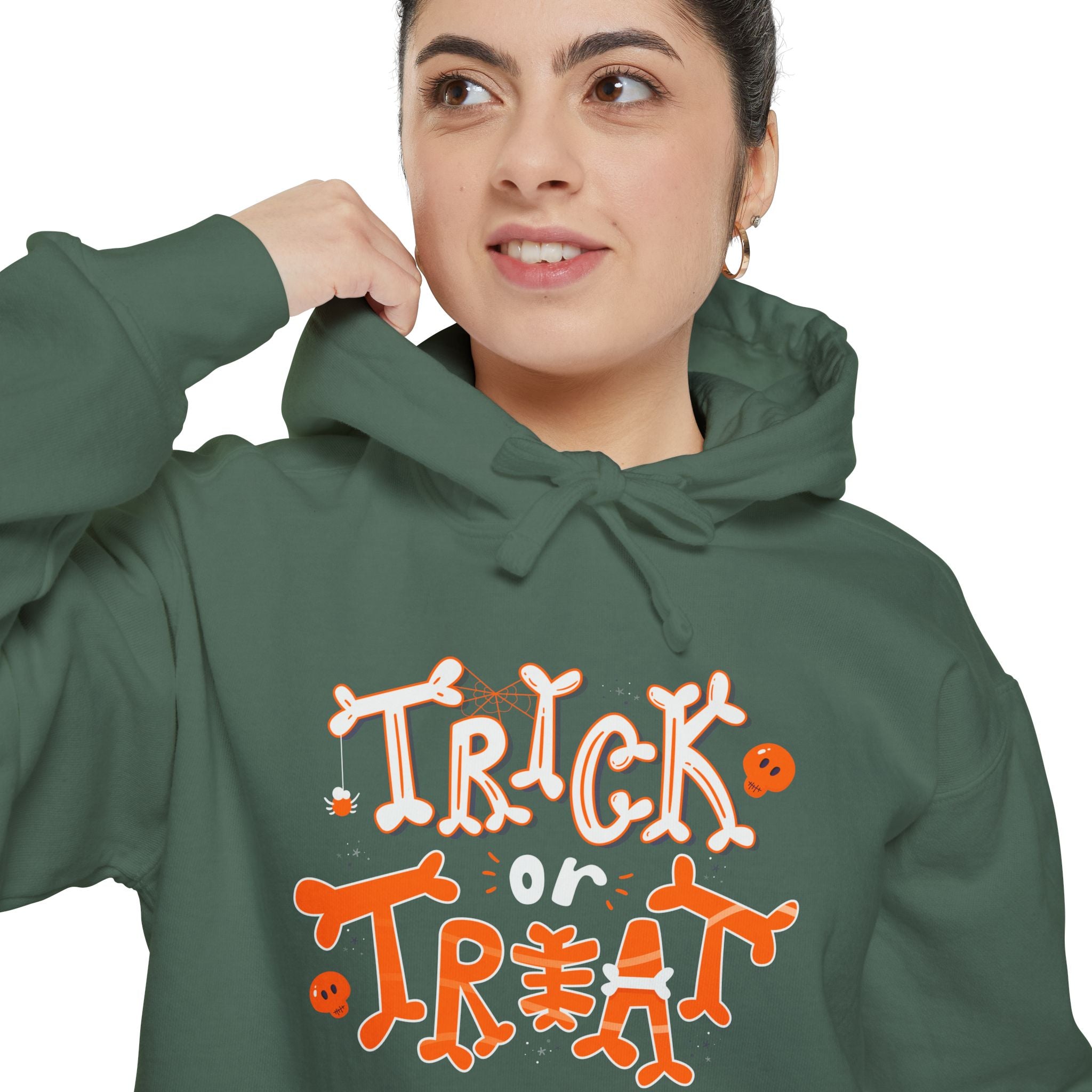 Halloween Trick or Treat | Unisex Garment-Dyed Hoodie