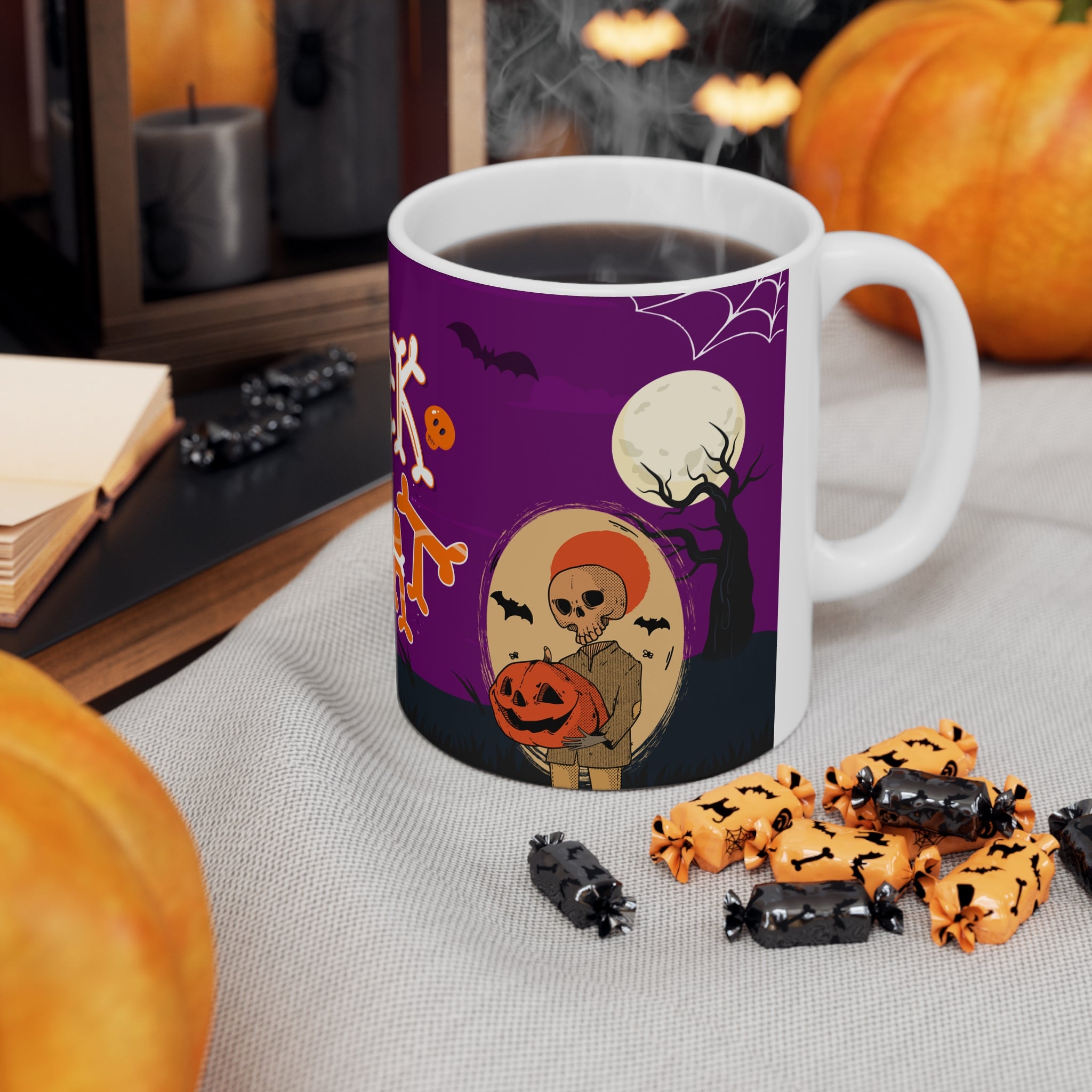 Halloween Trick or Treat | Ceramic Coffee Cups