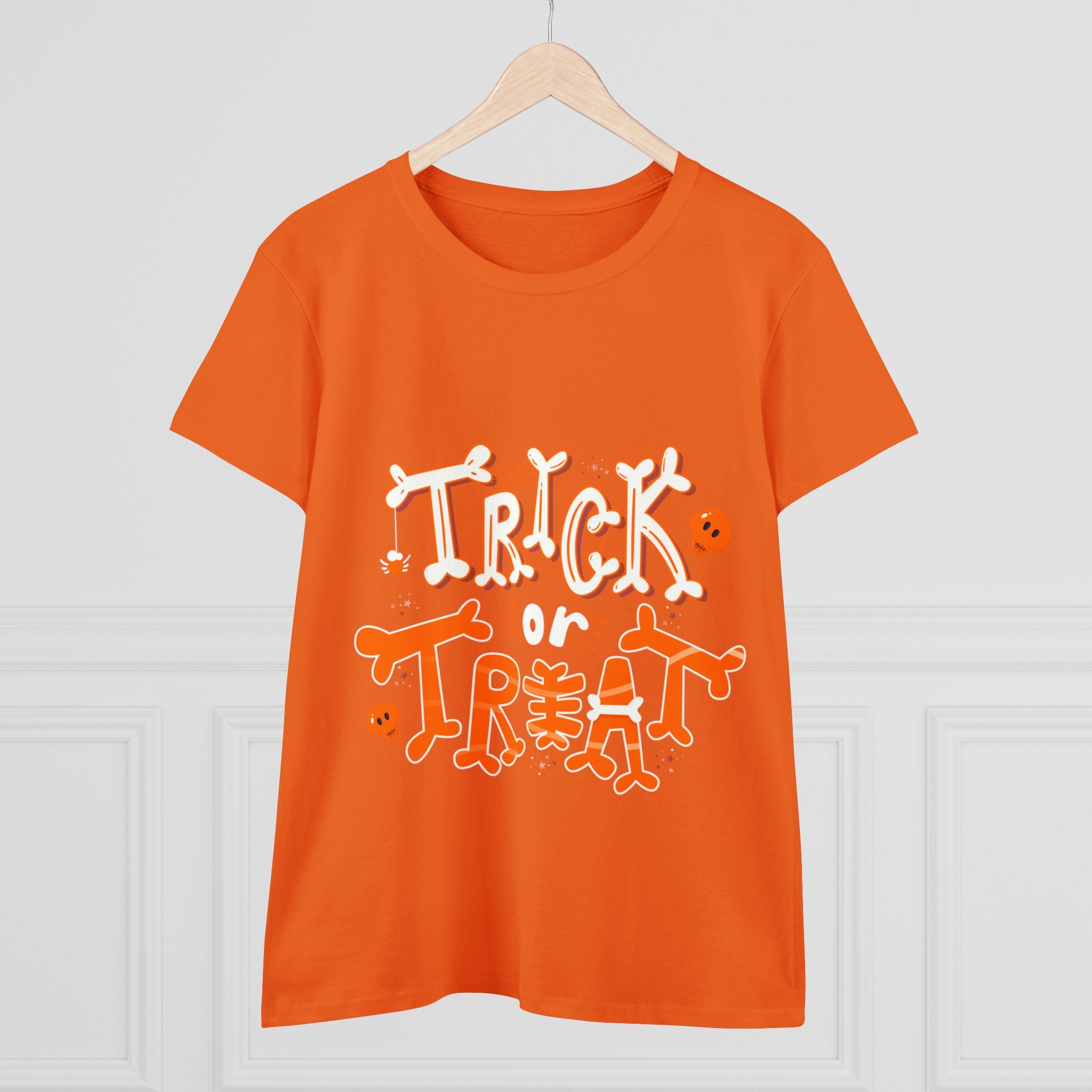 Halloween Trick or Treat | Women's Midweight Cotton Tee