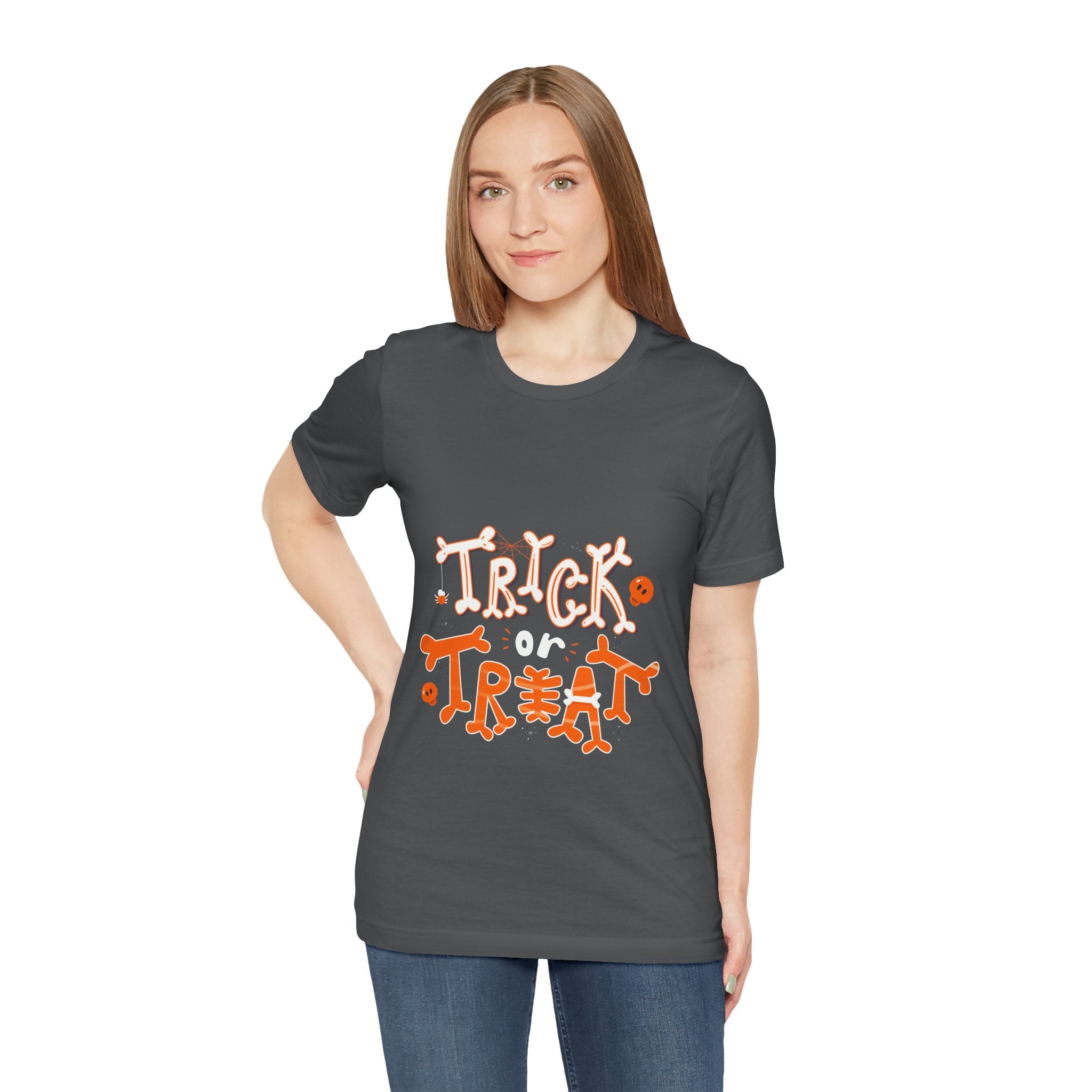 Halloween Trick or Treat  | Unisex Jersey Short Sleeve Tee