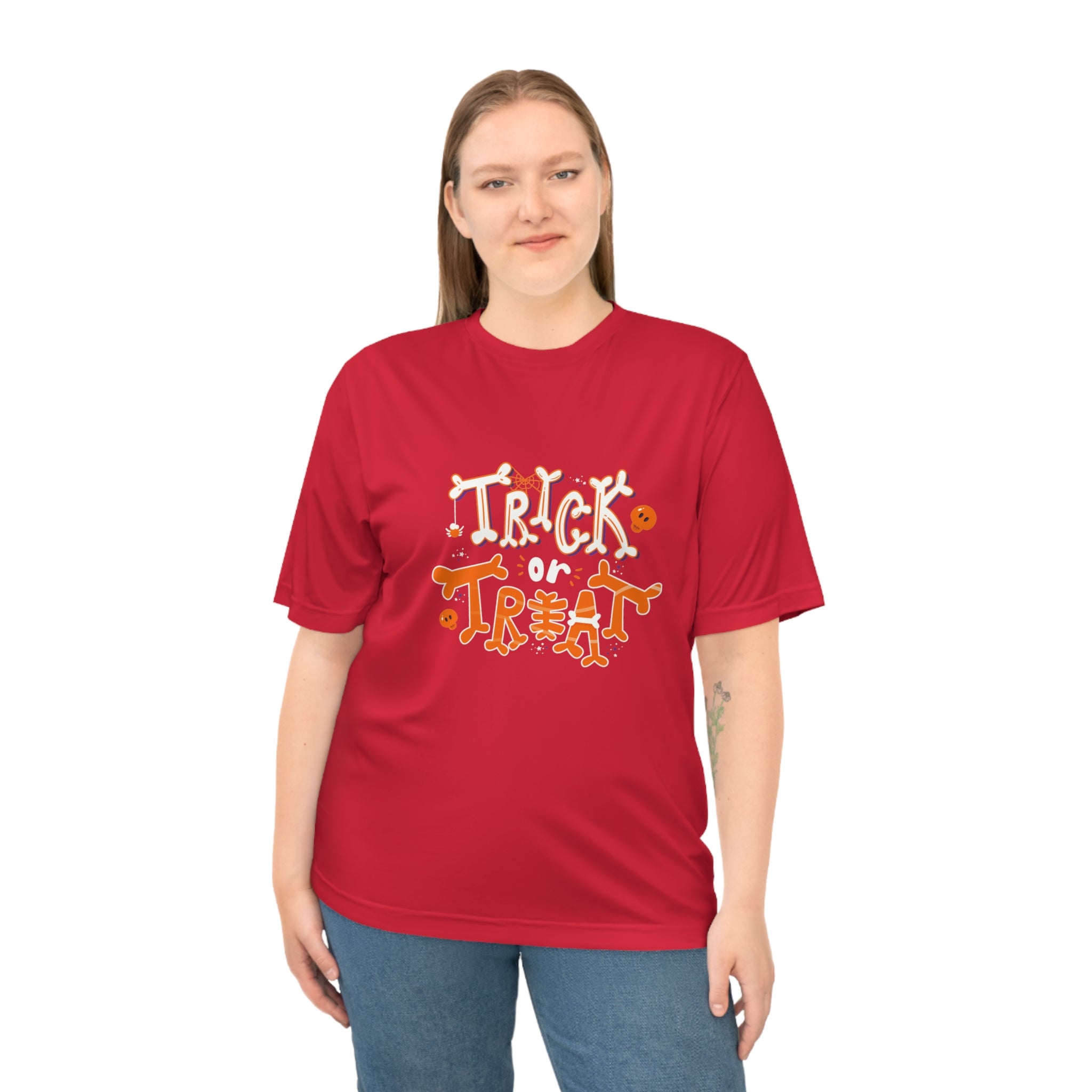 Halloween Trick or Treat | Unisex Zone Performance T-shirt