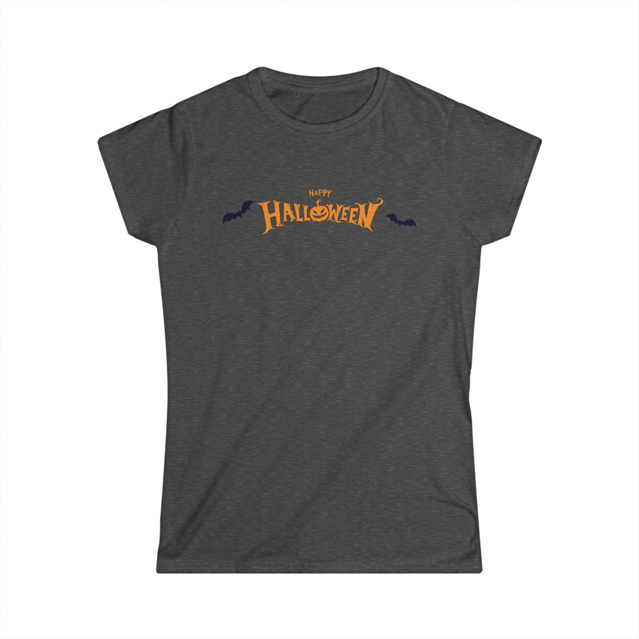 Halloween with Bats | Women's Softstyle Tee
