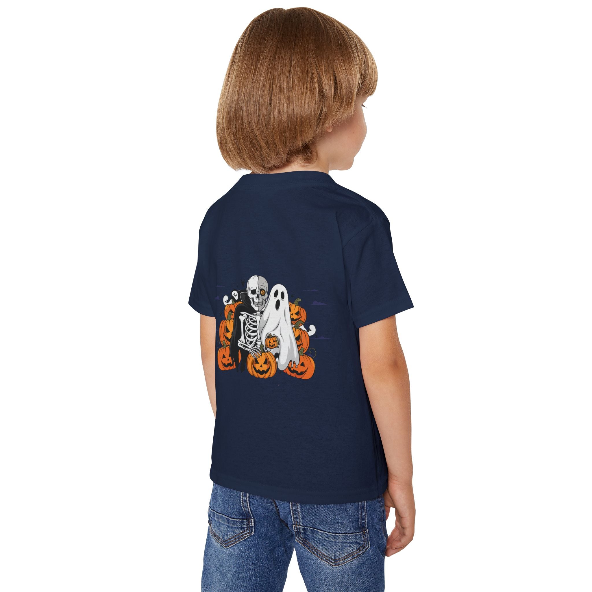 Halloween with Bats | Heavy Cotton Toddler T-shirt