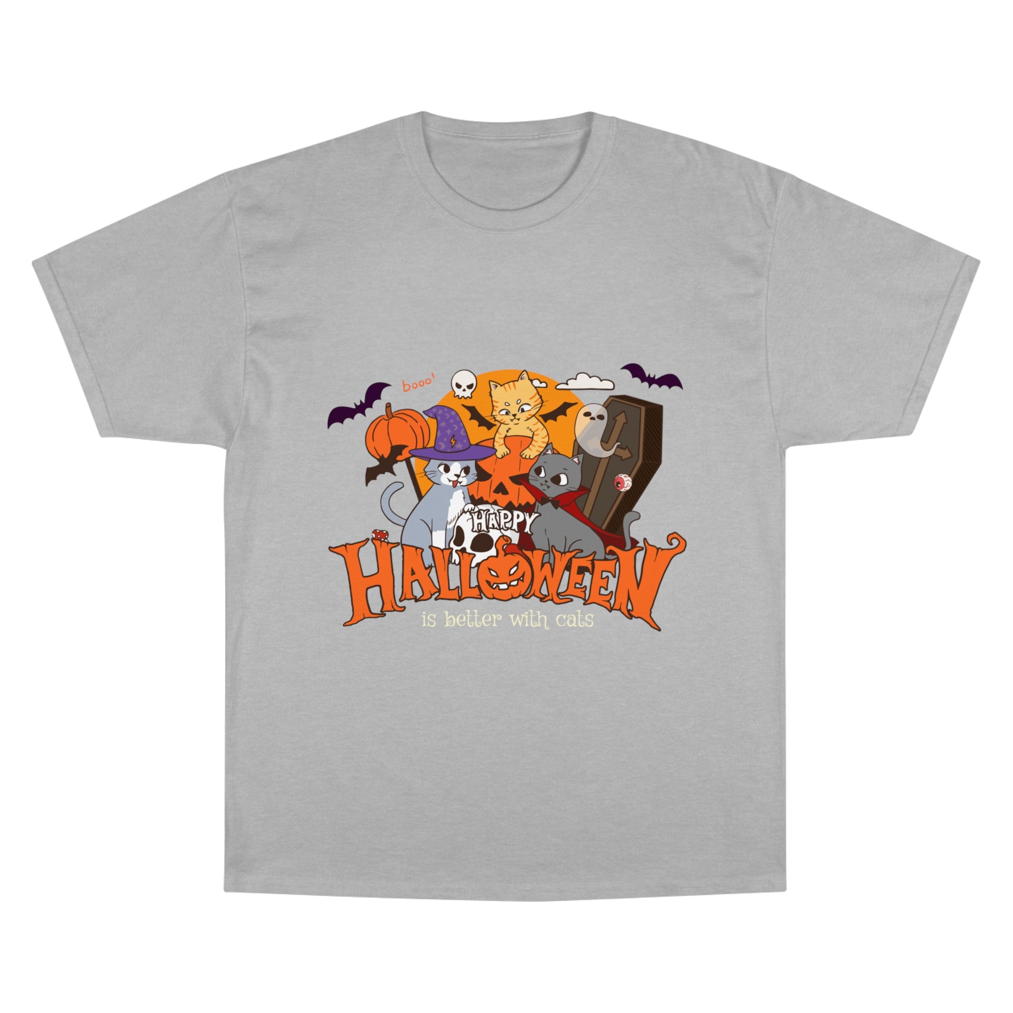 Halloween is Better with Cats | Champion T-Shirt