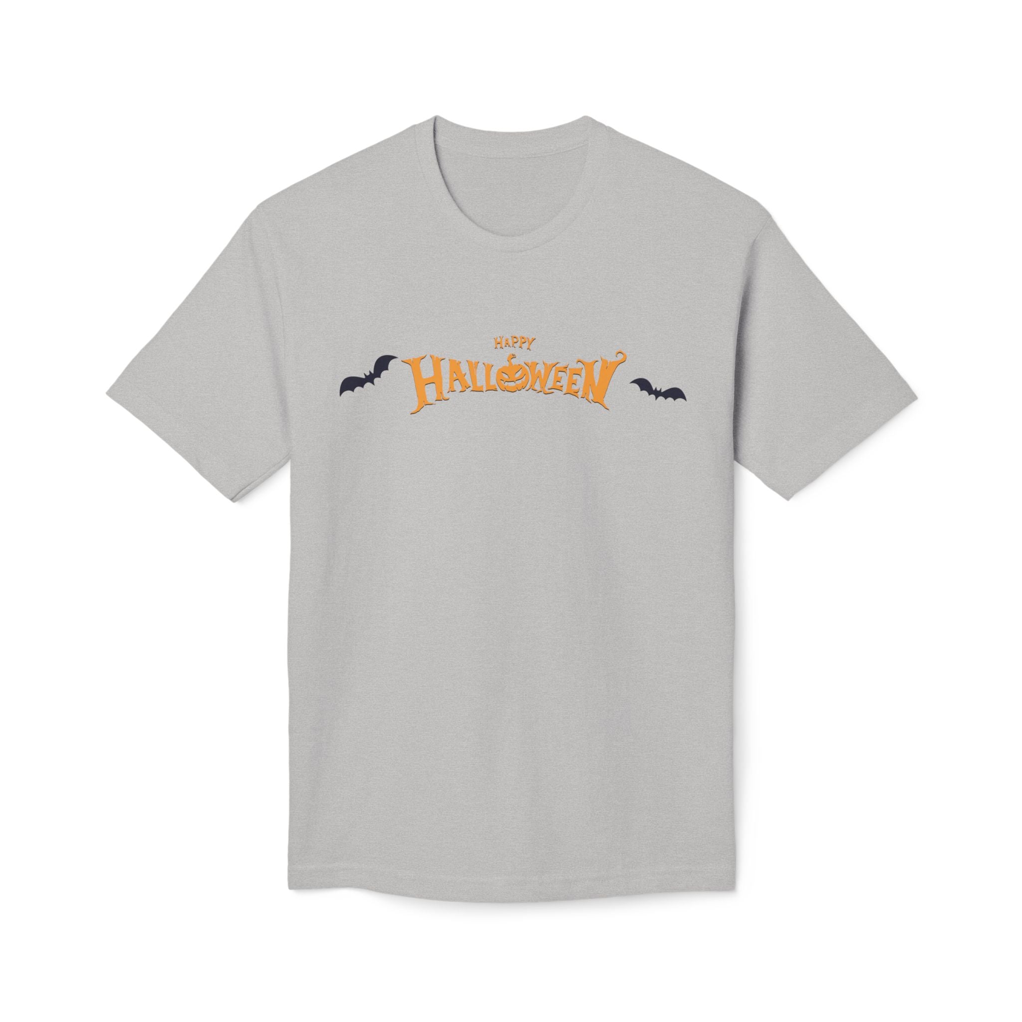 Halloween with Bats | Unisex Midweight T-shirt, Made in US