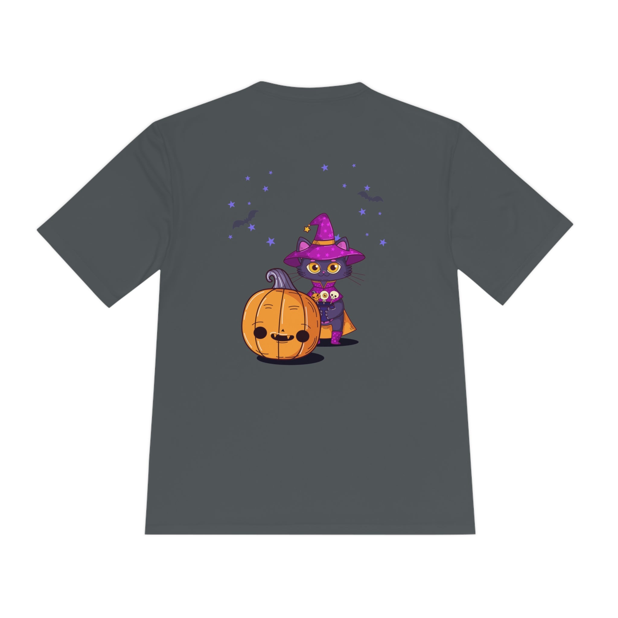 Halloween with Witch's Cats | Unisex Moisture Wicking Tee