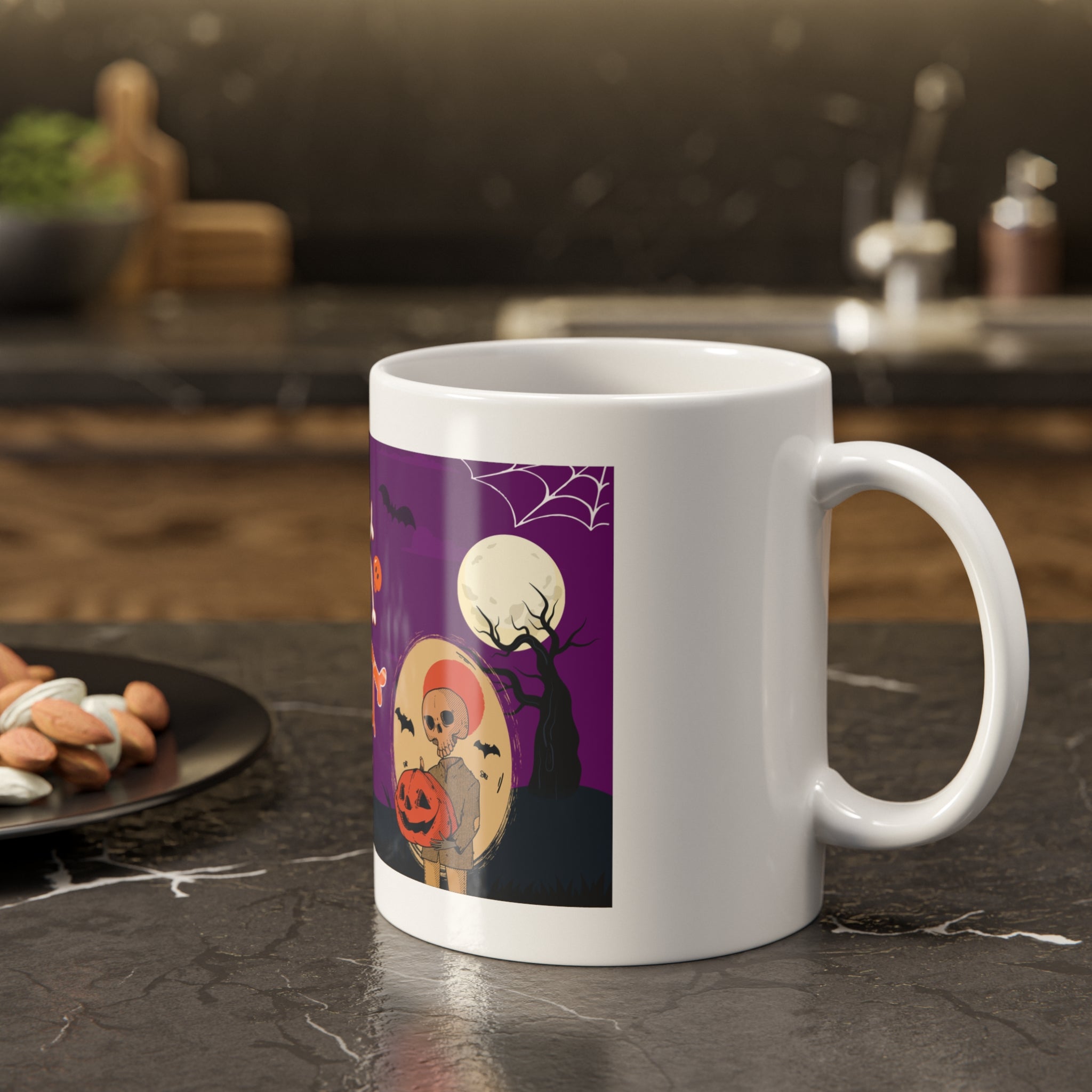 Halloween Trick or Treat | White Ceramic Mug