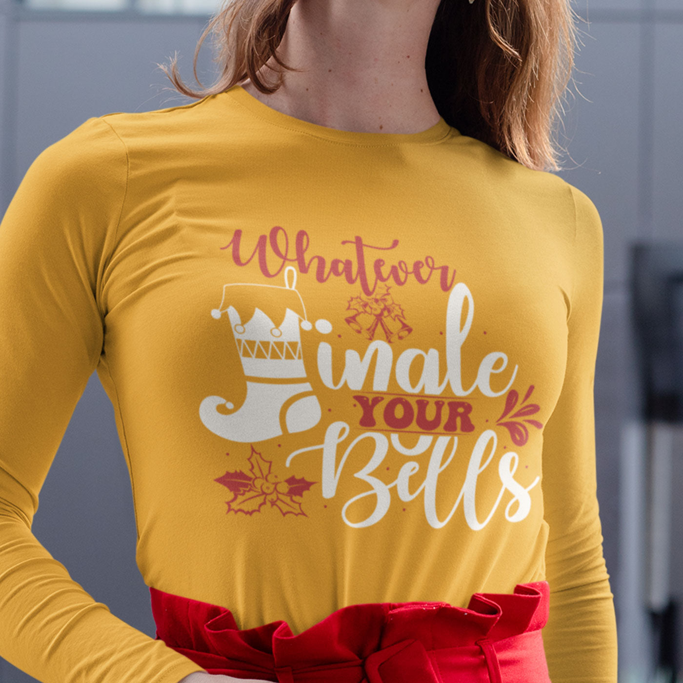 Whatever Jingles Your Bells | Funny Christmas | Unisex Long Sleeve
