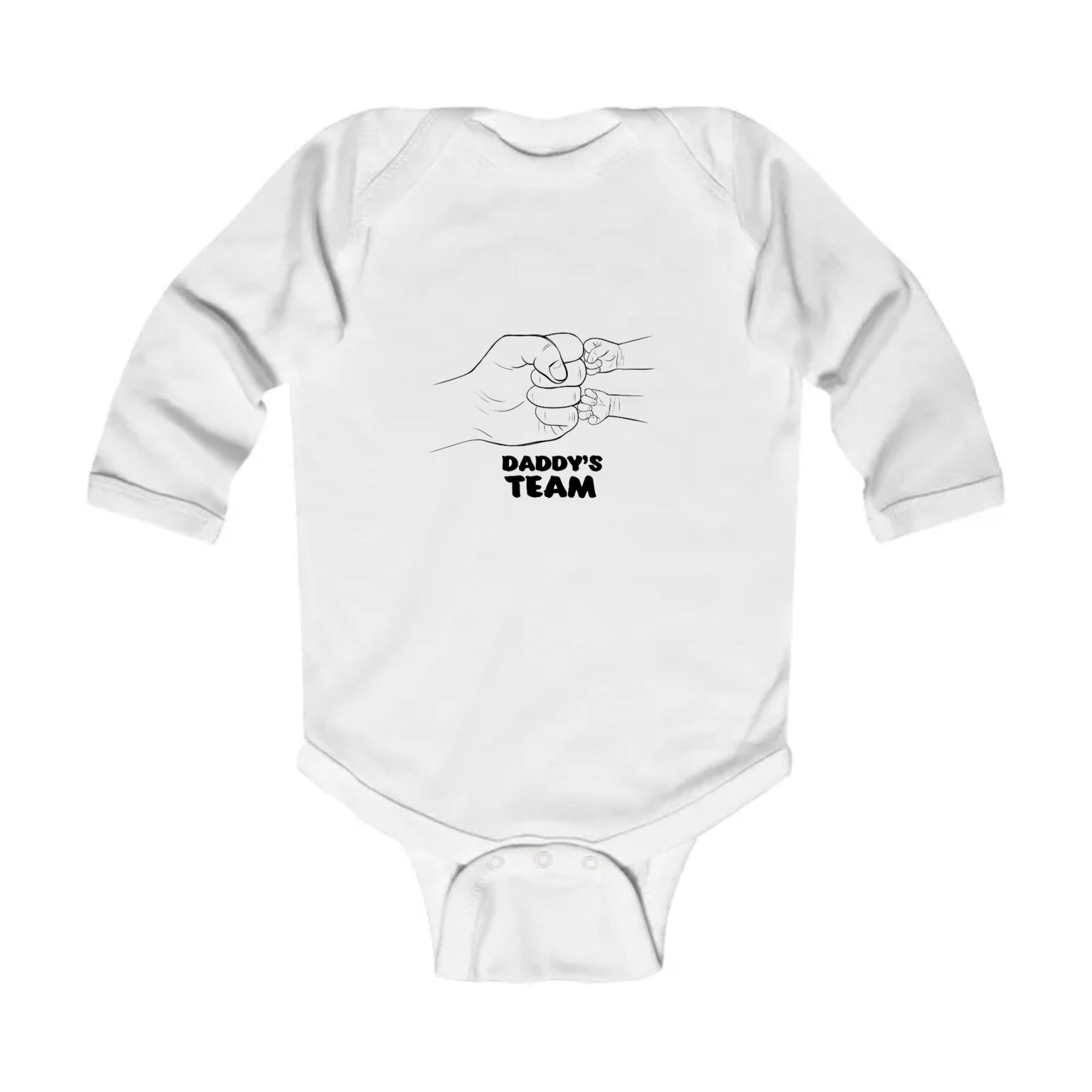 Daddy's Team | Infant Long Sleeve Bodysuit