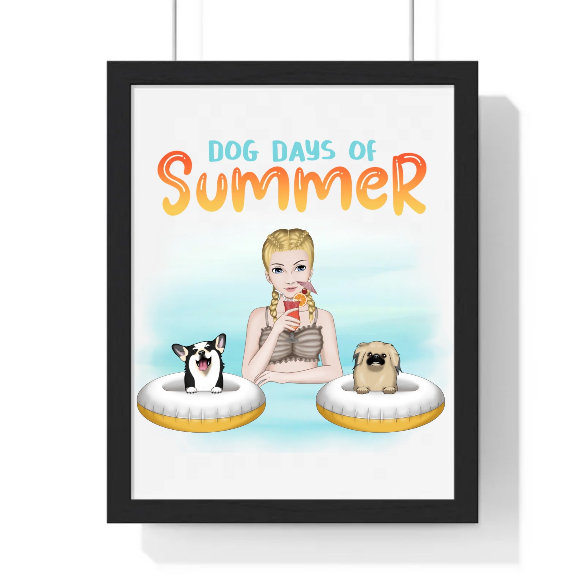 Vertical Framed Poster