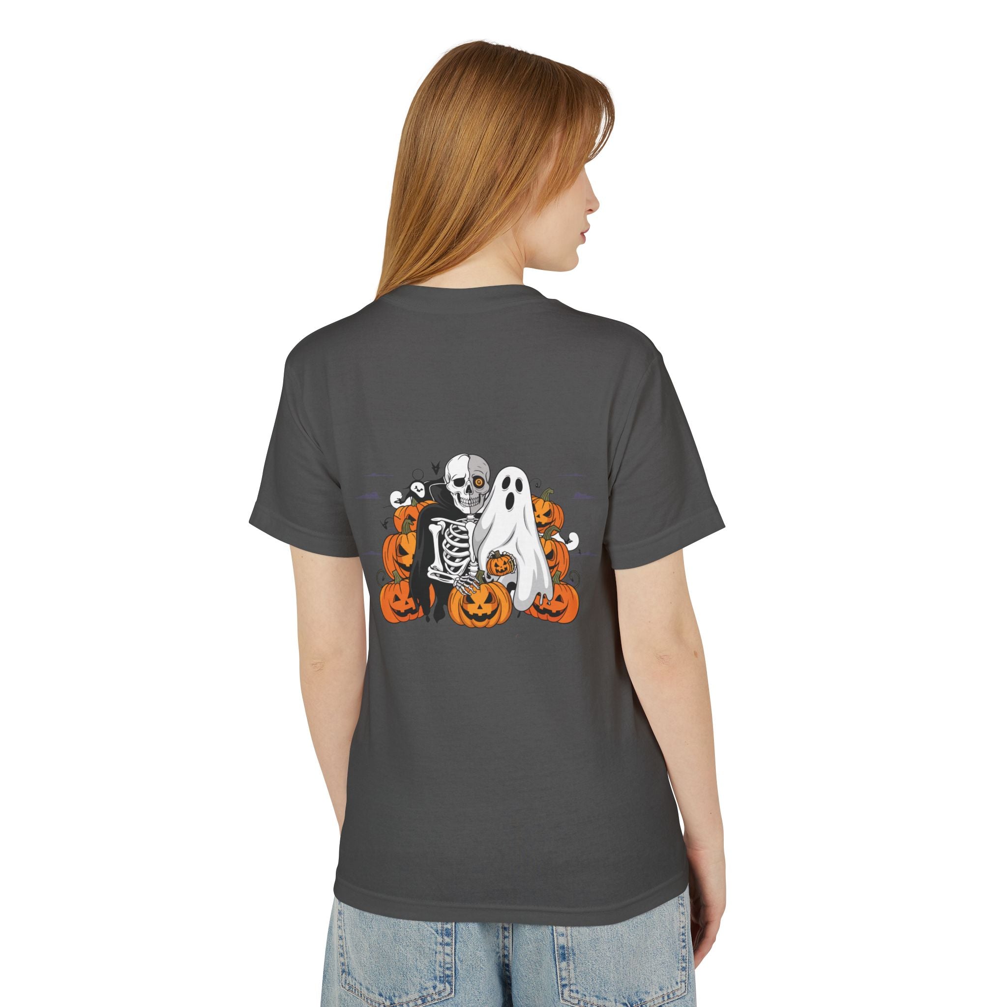 Halloween with Bats | Unisex Garment-Dyed Heavyweight Cotton Tee