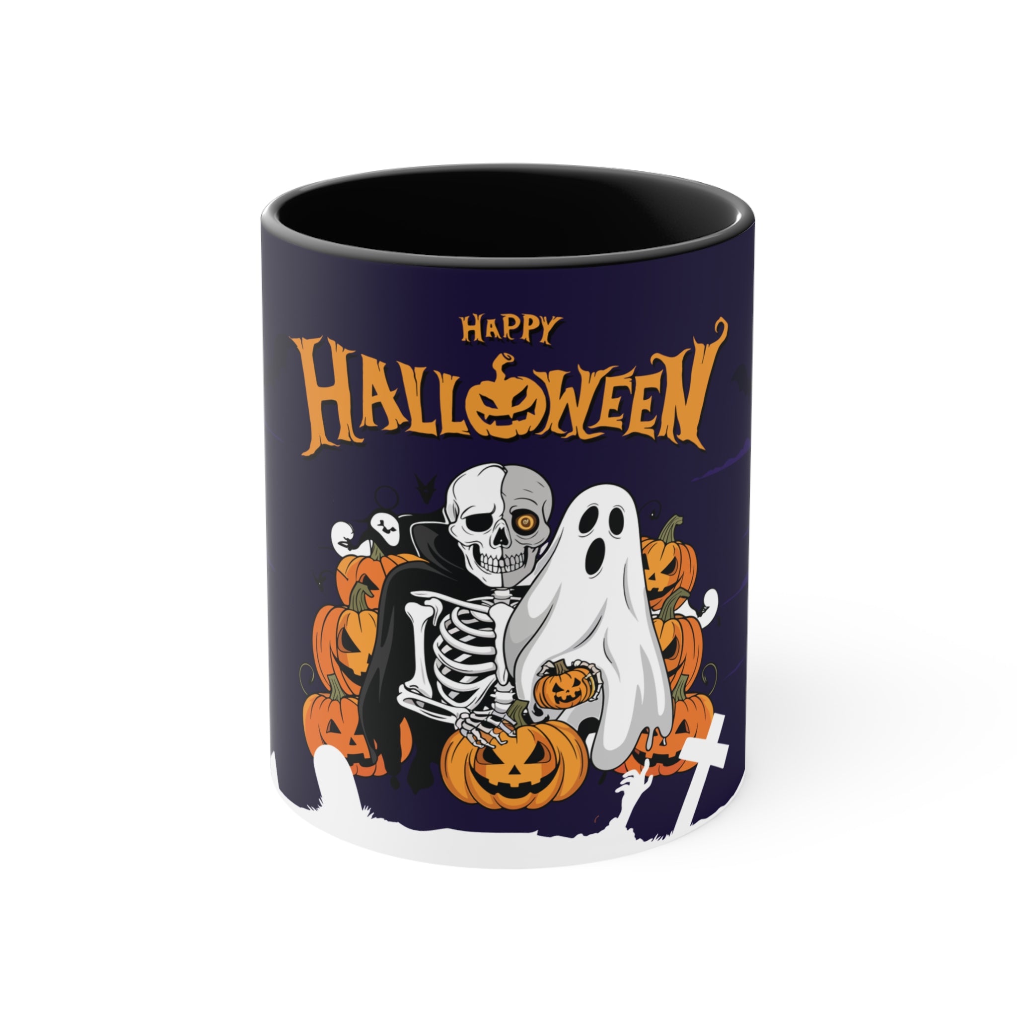 Halloween is Better with Skeleton | Accent Mugs