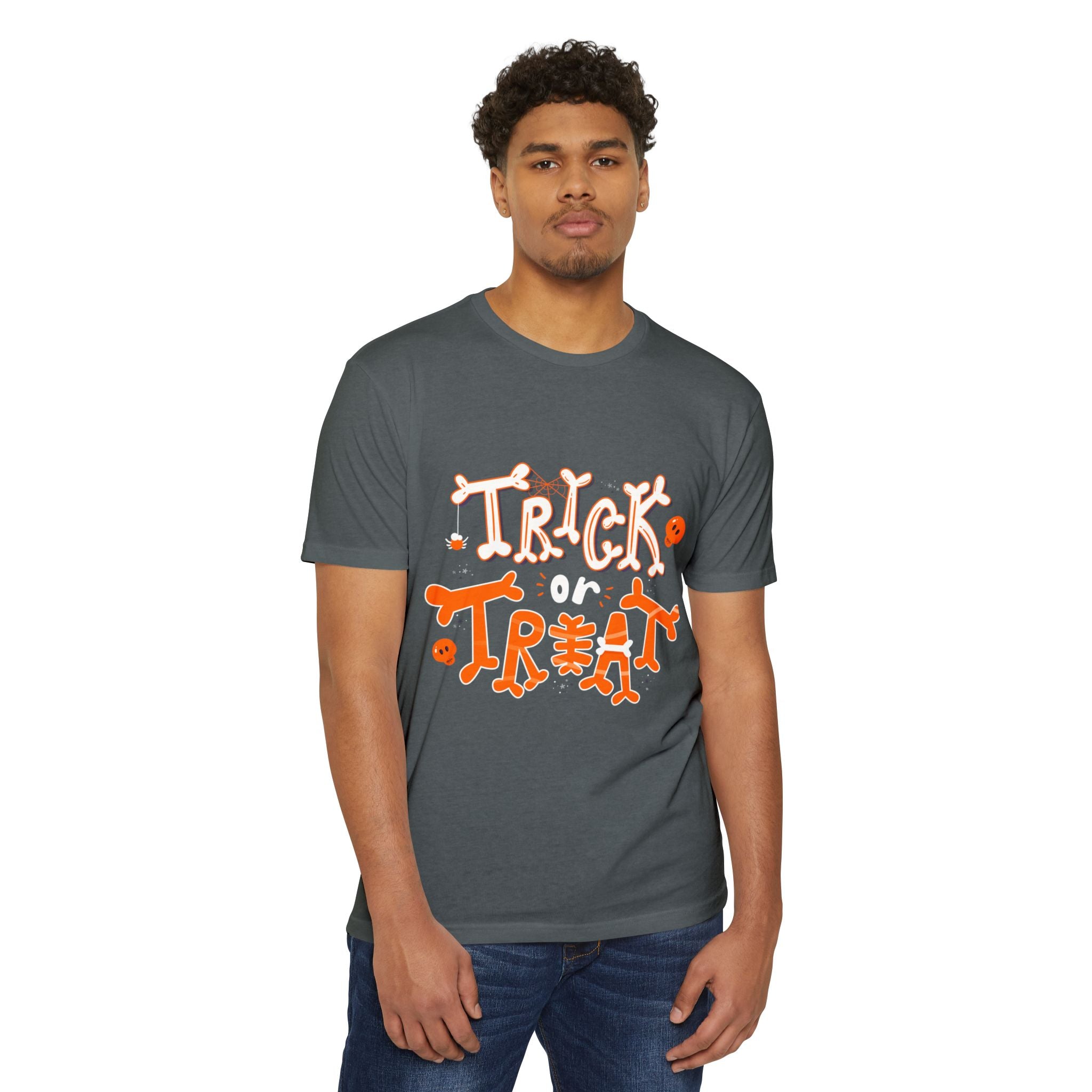 Halloween Trick or Treat | Unisex CVC Jersey T-shirt