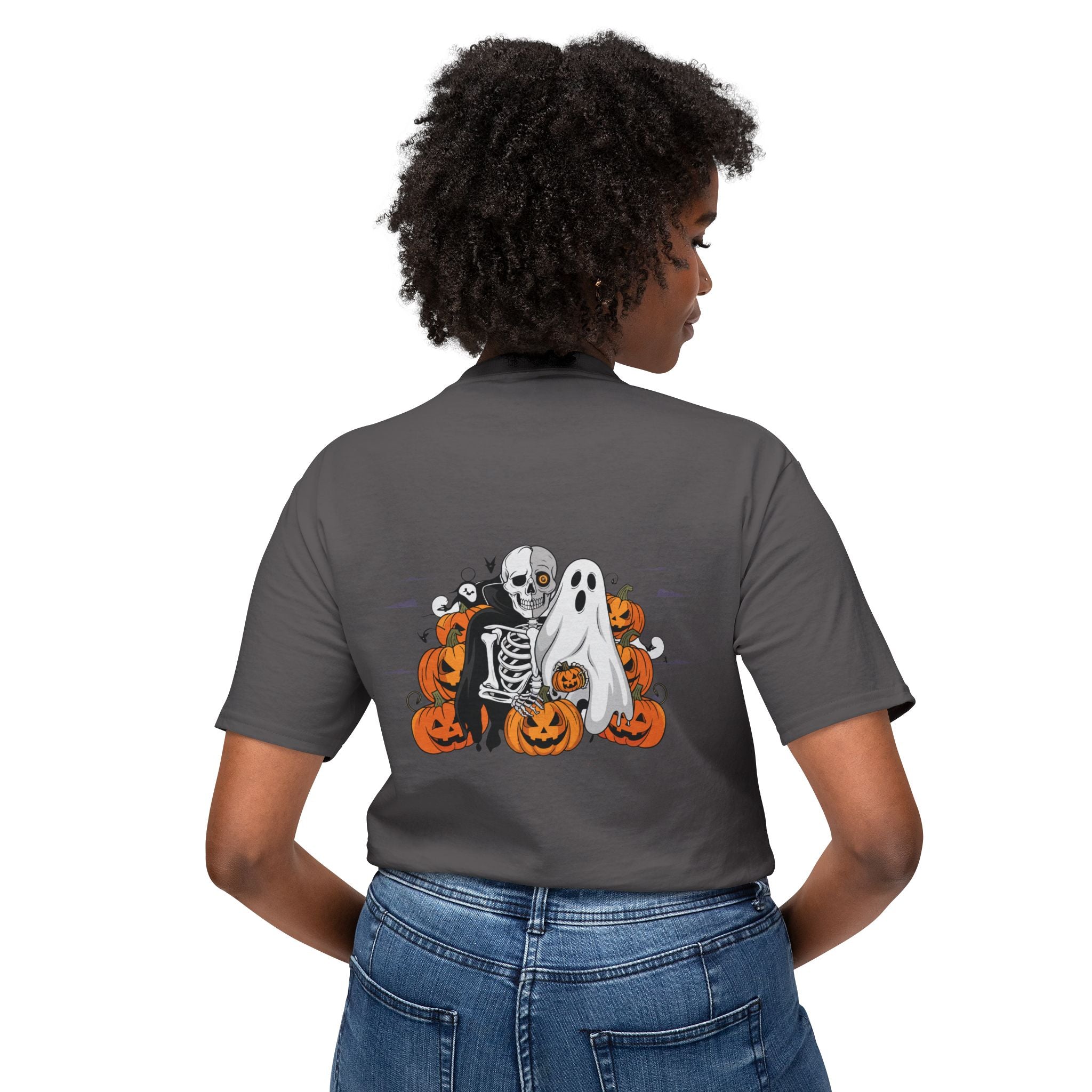 Halloween with Bats | Unisex HD Cotton™ T-shirt