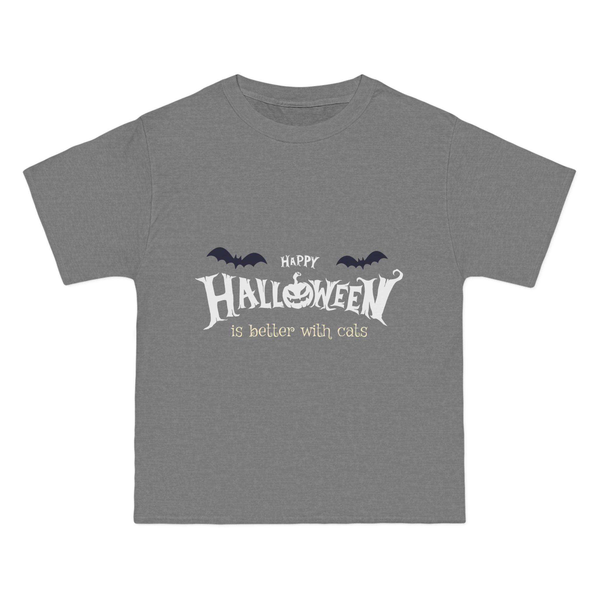 Halloween with Witch's Cats | Beefy-T®  Short-Sleeve T-Shirt