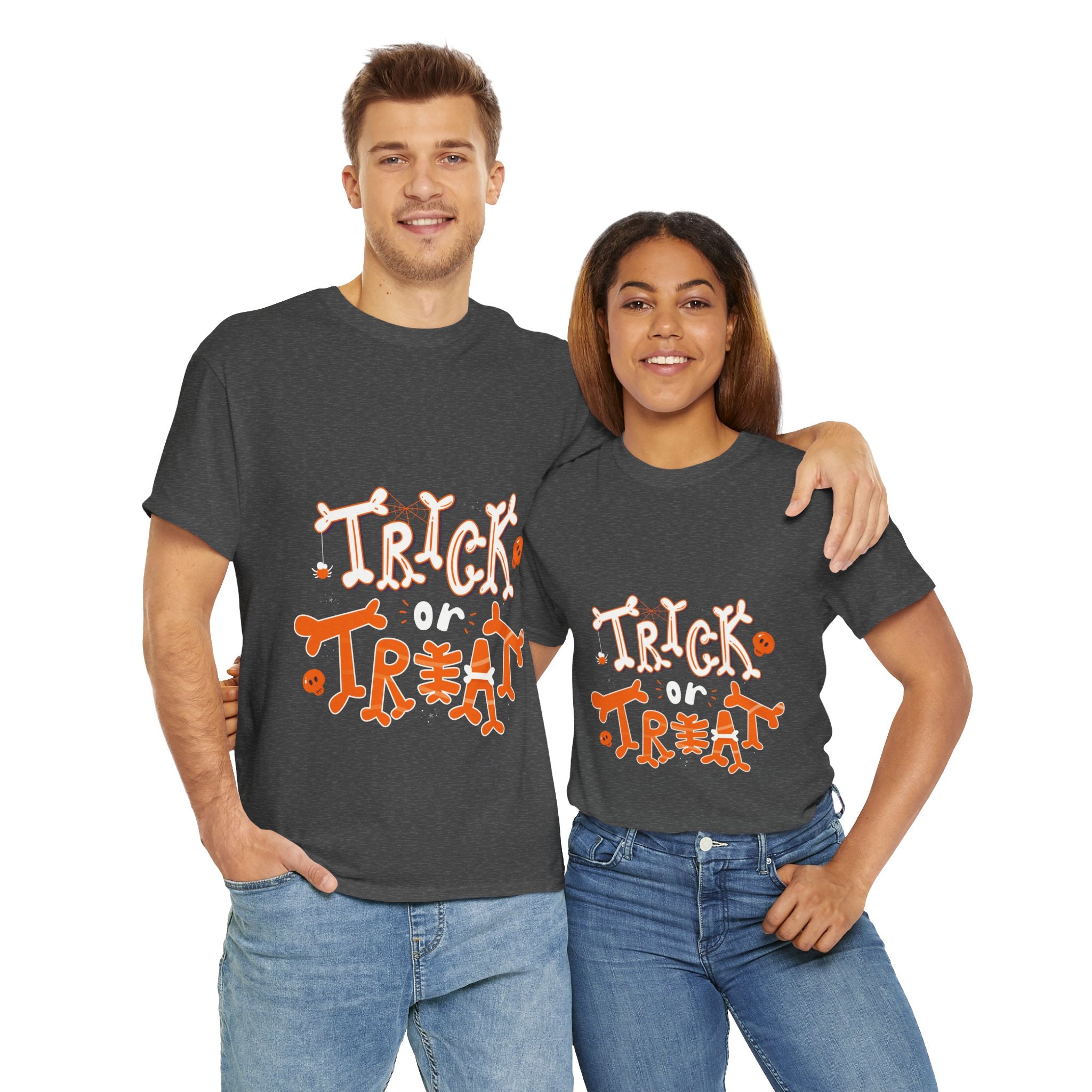 Halloween Trick or Treat | Unisex Heavy Cotton Tee