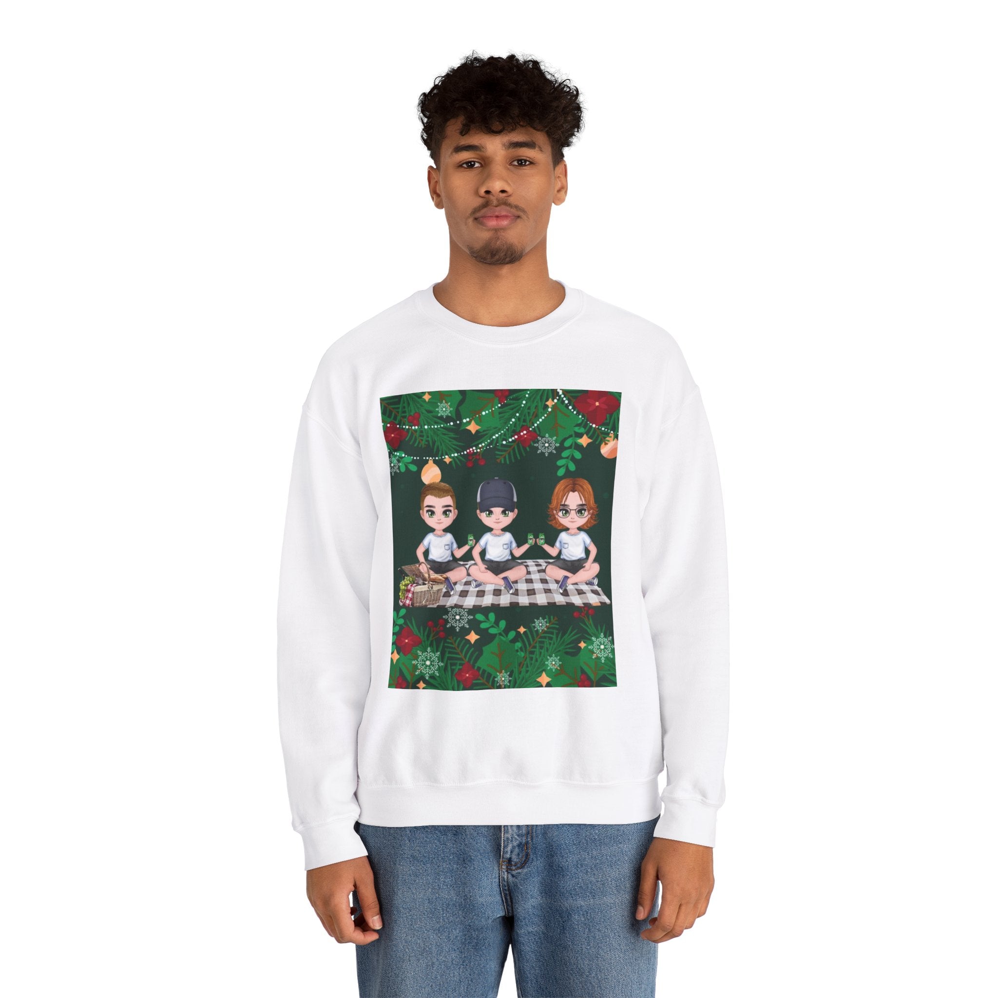 Christmas Party Unisex Heavy Blend™ Crewneck Sweatshirt