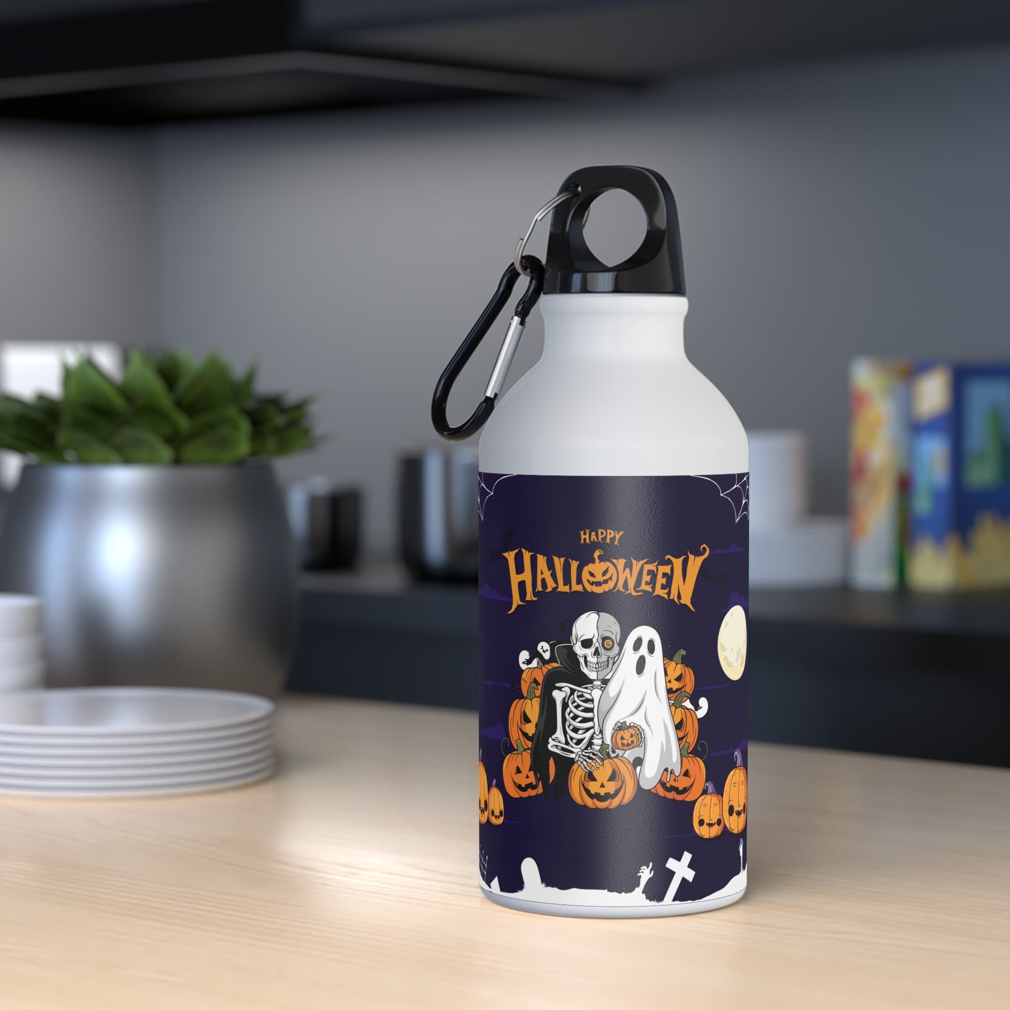 Halloween is Better with Skeleton | Oregon Sport Bottle