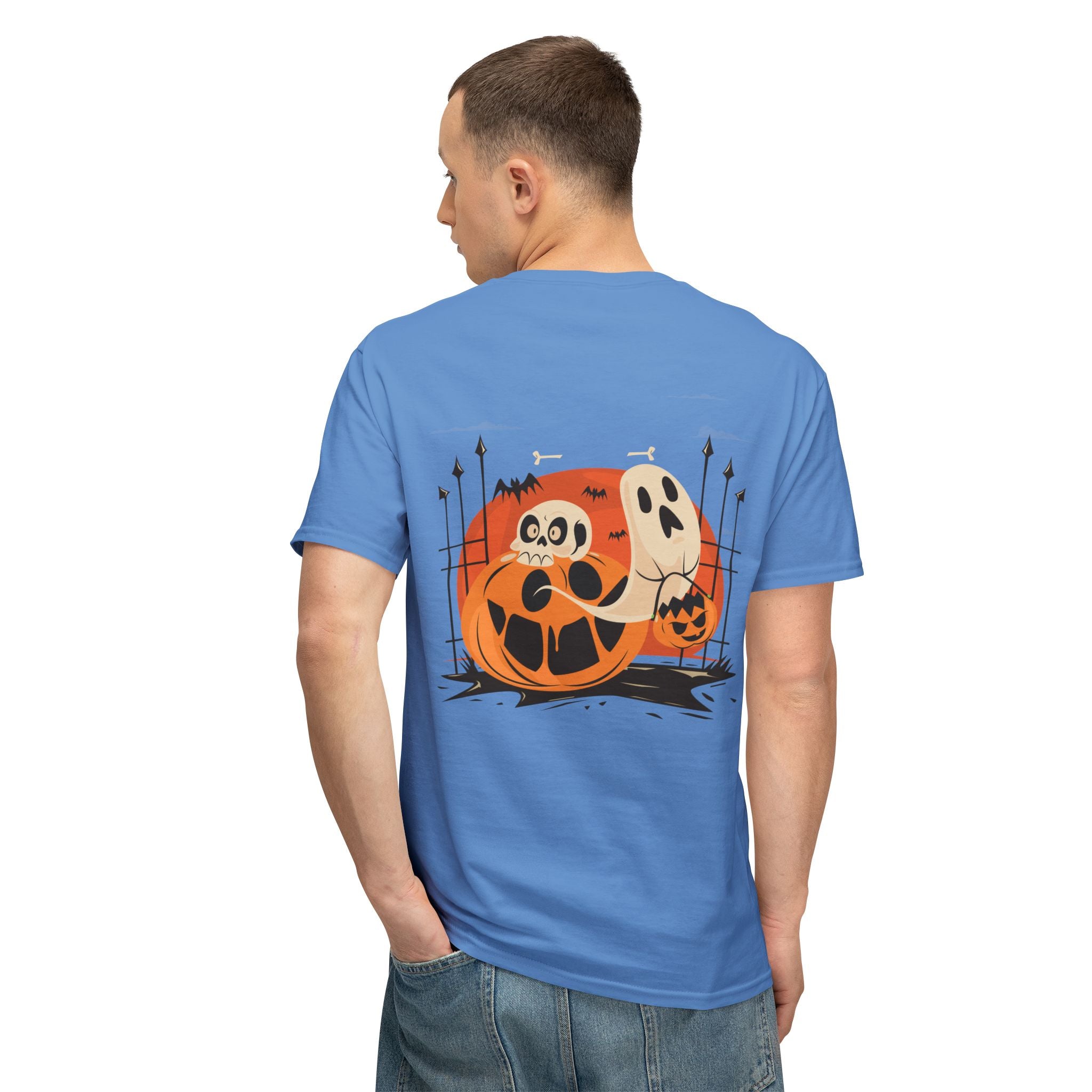 Halloween with Pumpkins | Unisex HD Cotton™ T-shirt