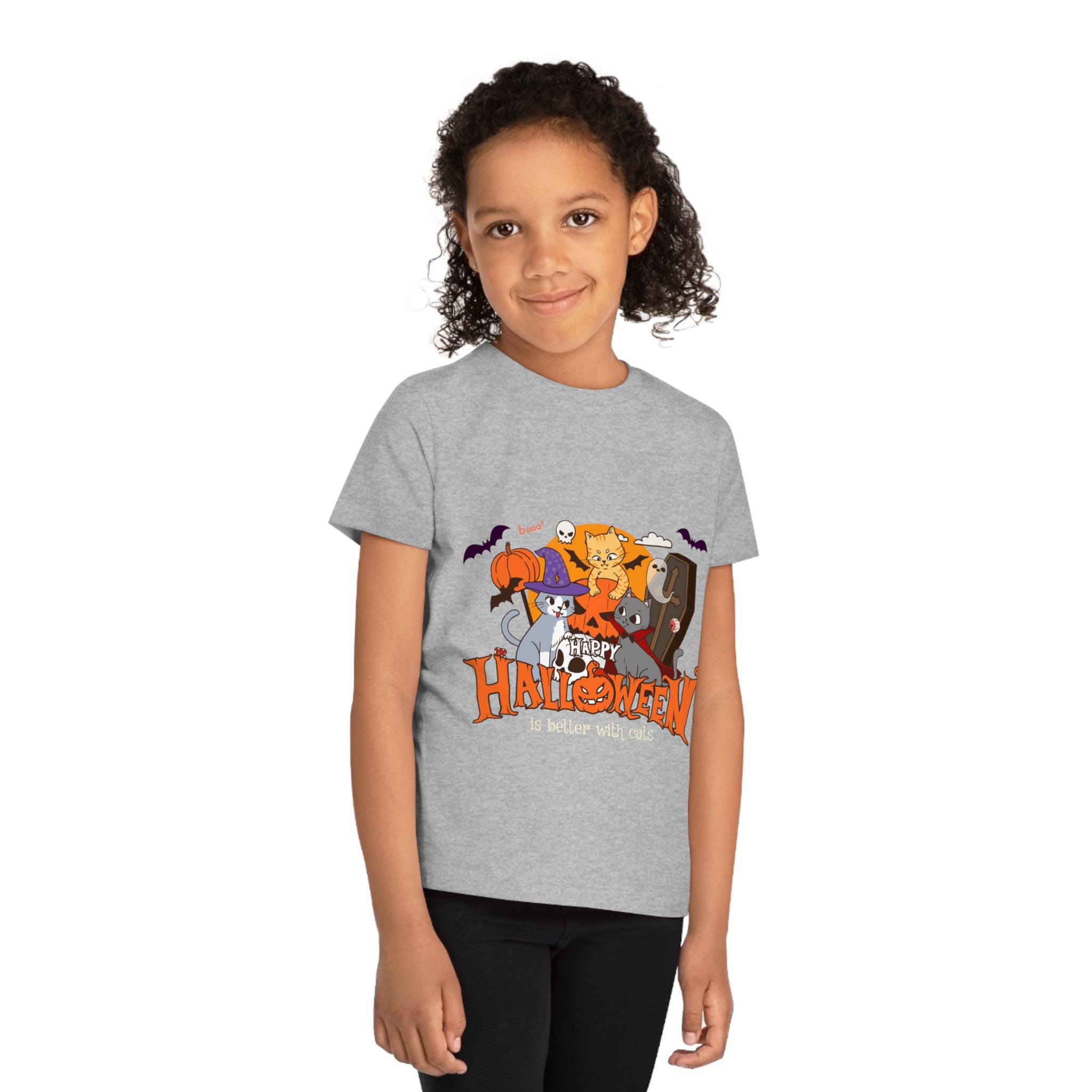 Halloween is Better with Cats | Kids' Creator T-Shirt