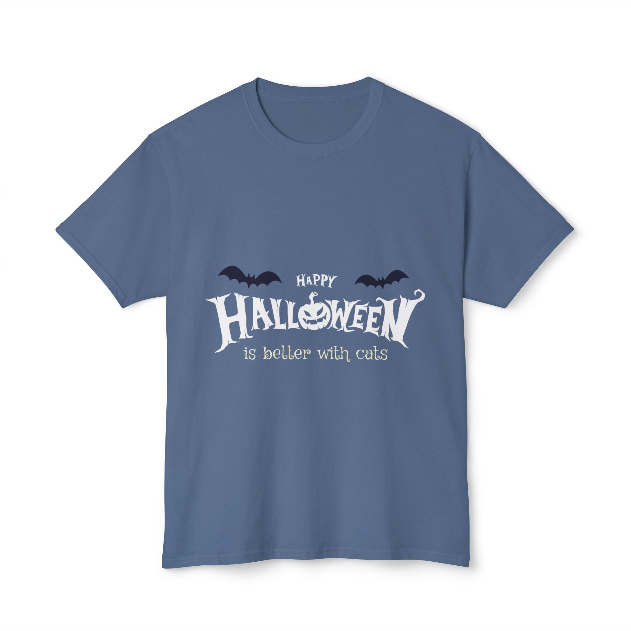 Halloween with Witch's Cats | Unisex HD Cotton™ T-shirt