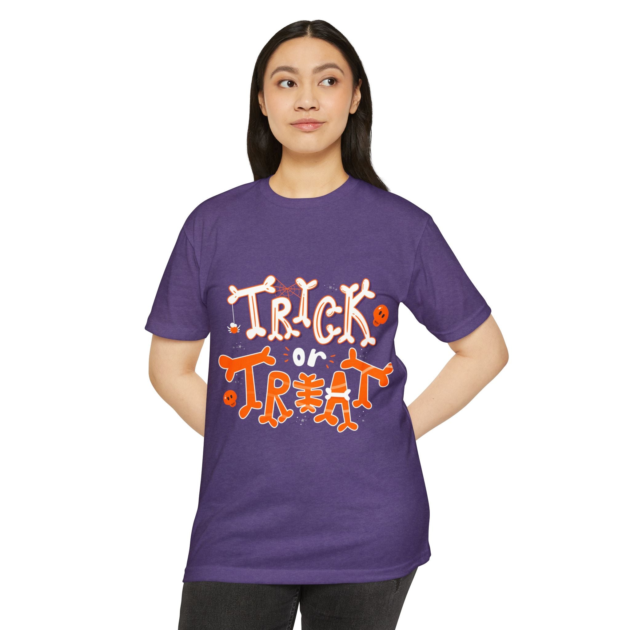 Halloween Trick or Treat | Unisex CVC Jersey T-shirt