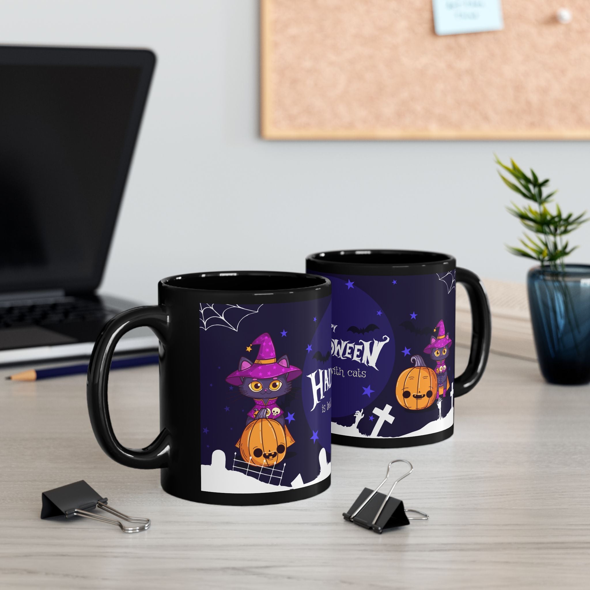 Happy Halloween | Black Mug