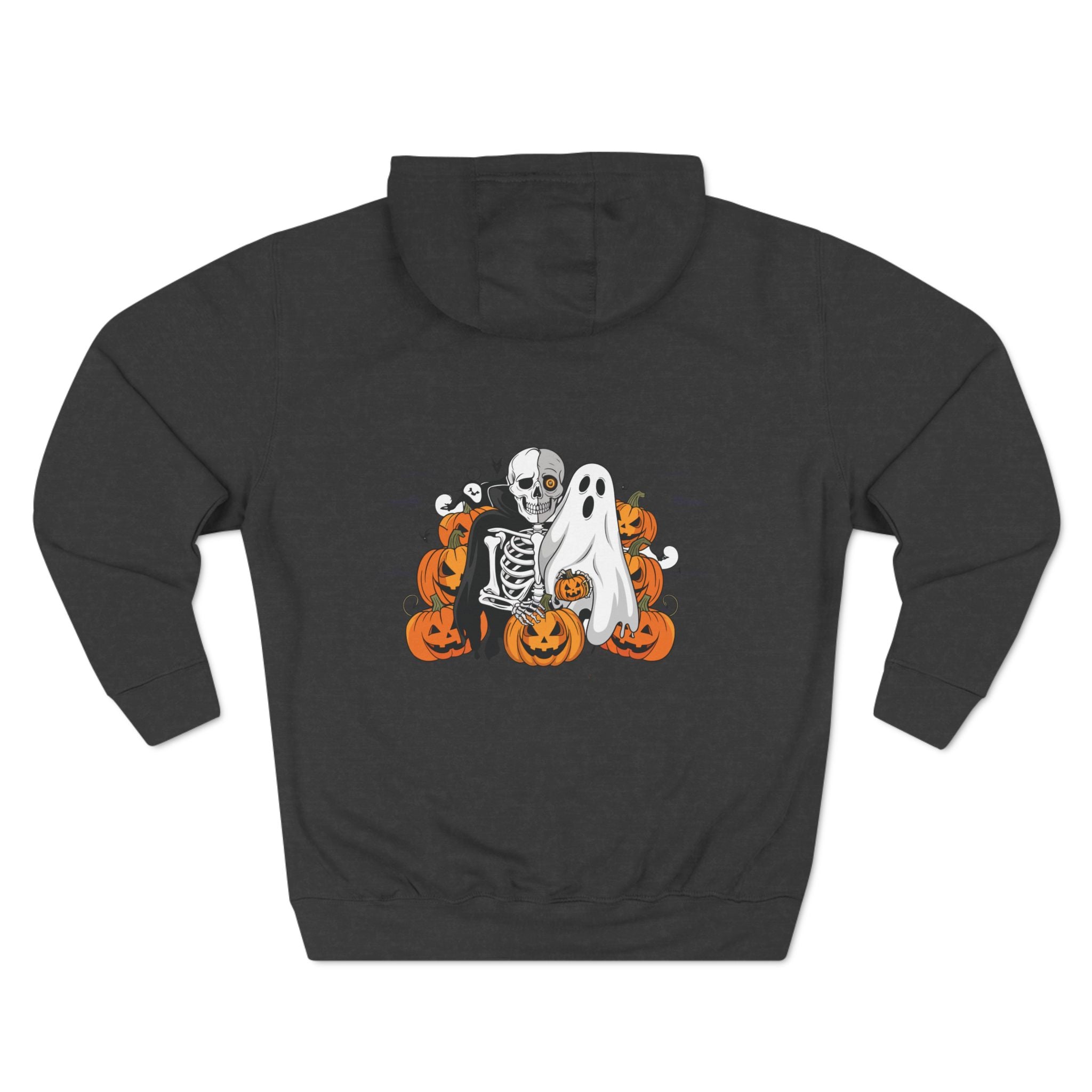 Halloween with Bats | Three-Panel Fleece Hoodie