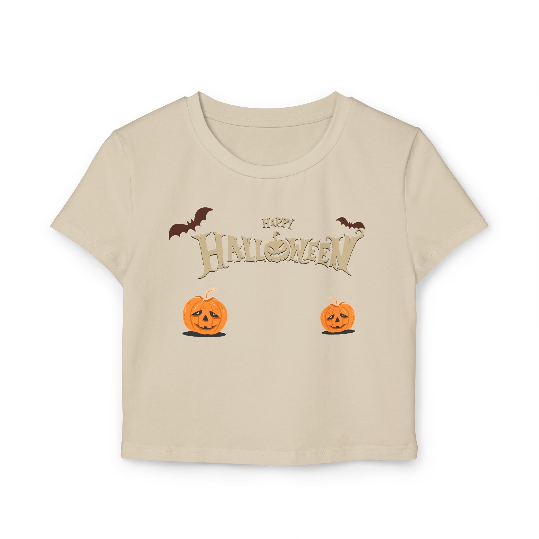Halloween with Pumpkins | Women's Baby Tee