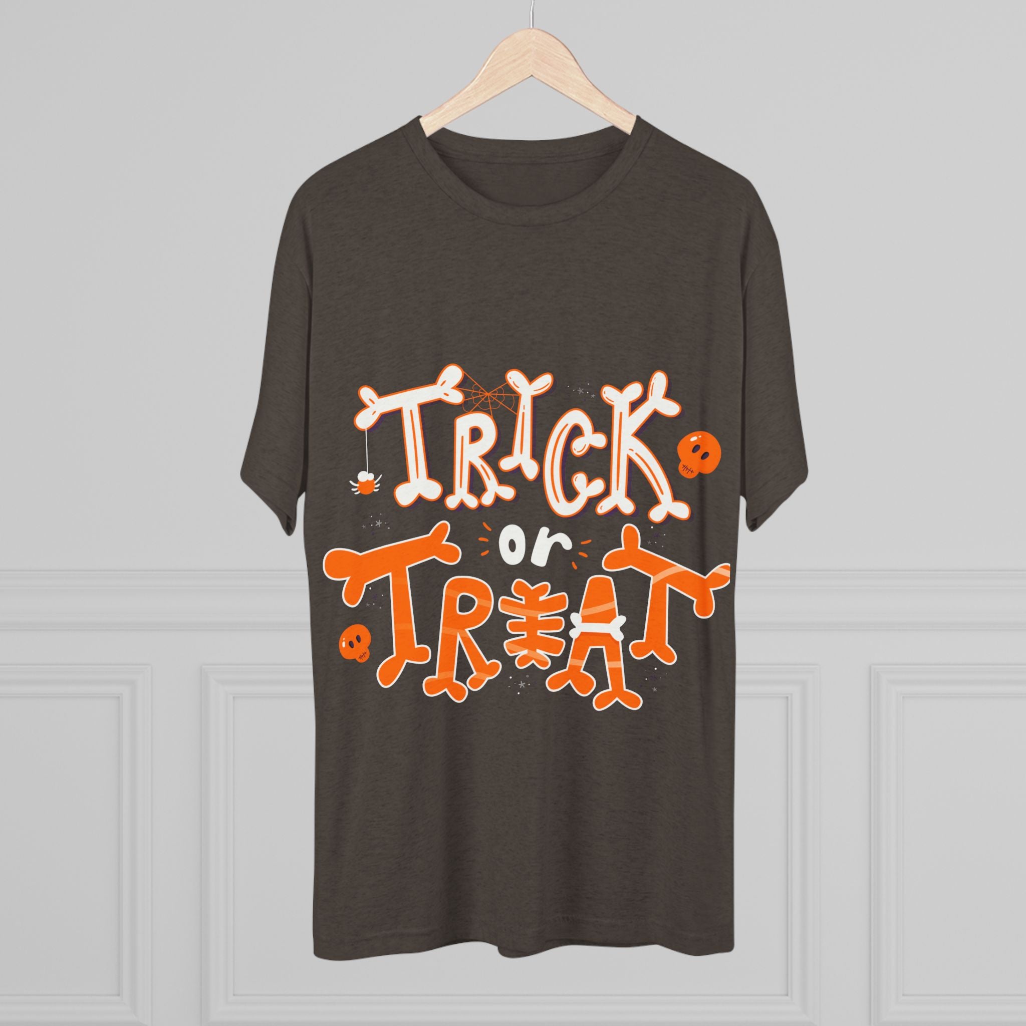 Halloween Trick or Treat | Unisex Tri-Blend Crew Tee